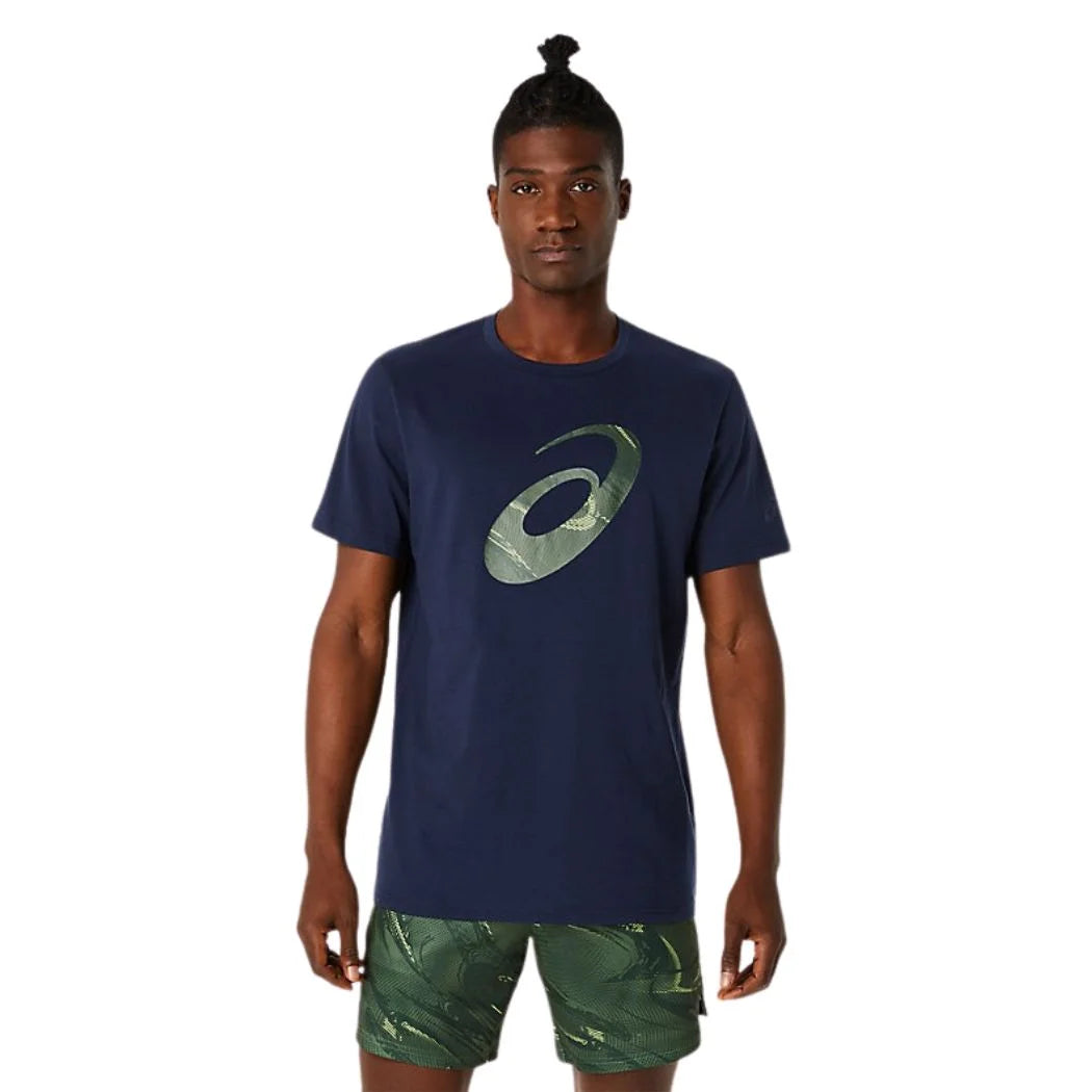 ASICS Seasonal Graphic Men's T-Shirt - Lightweight Casual Short Sleeve Cotton Tee for Running, Gym & Everyday Wear