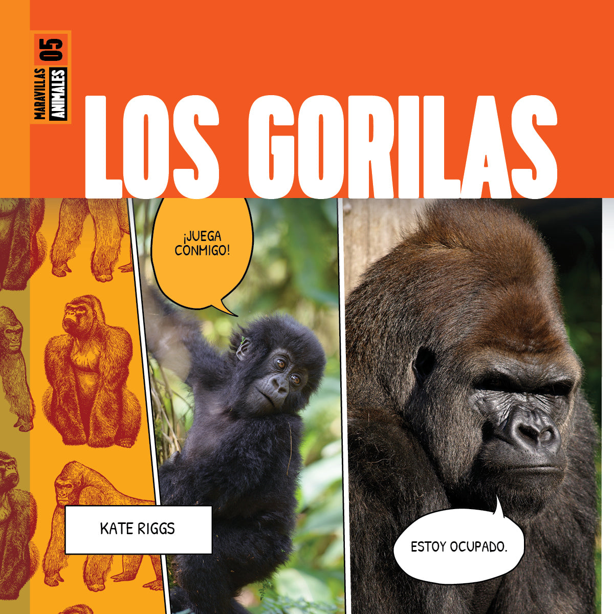 Los Gorilas Men's Casual T-Shirt - Soft Cotton Comfort Fit Tee for Everyday Wear | Perfect for Gym, Lounge & Street Style