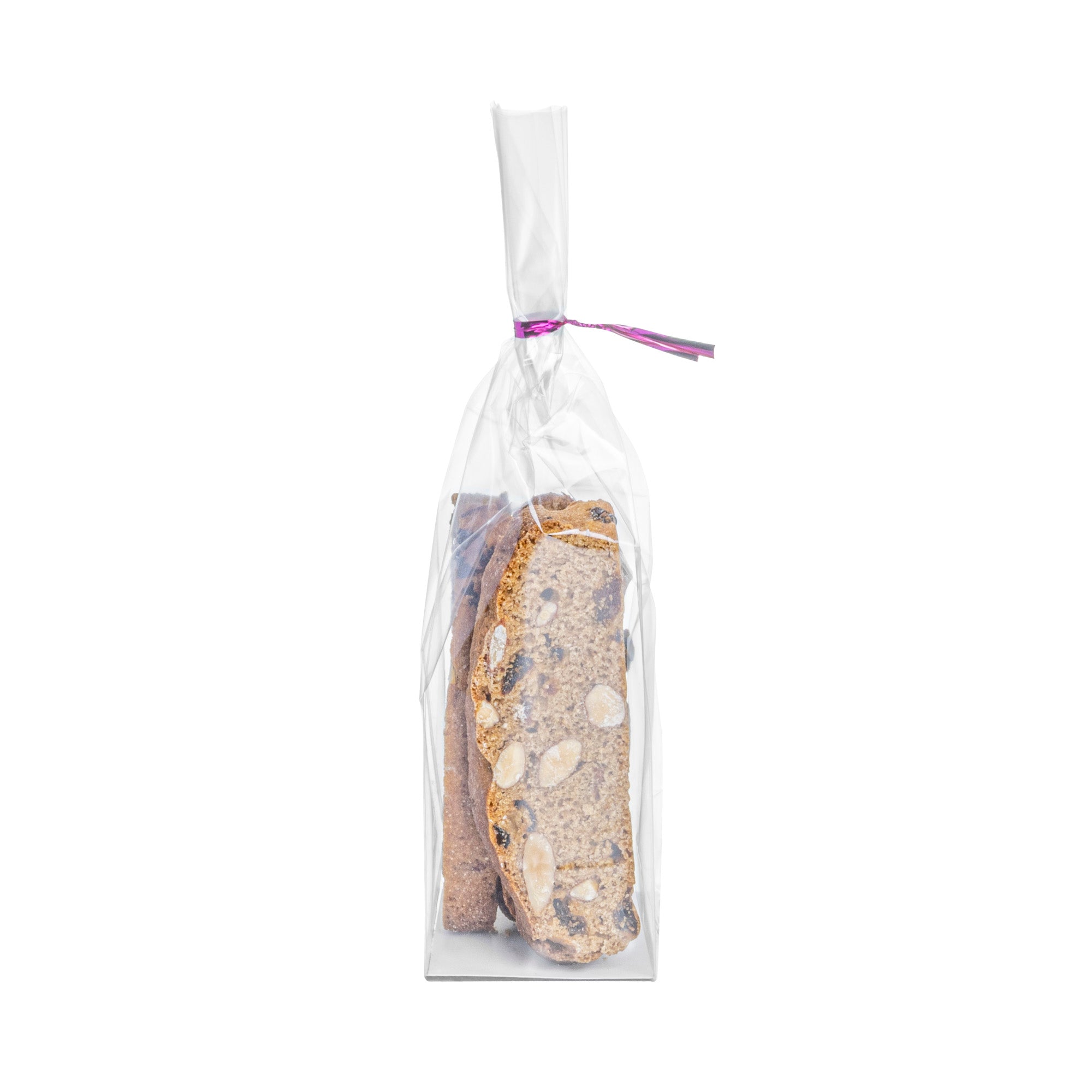Clear Plastic Gusset Bags with Flat Bottom - 2