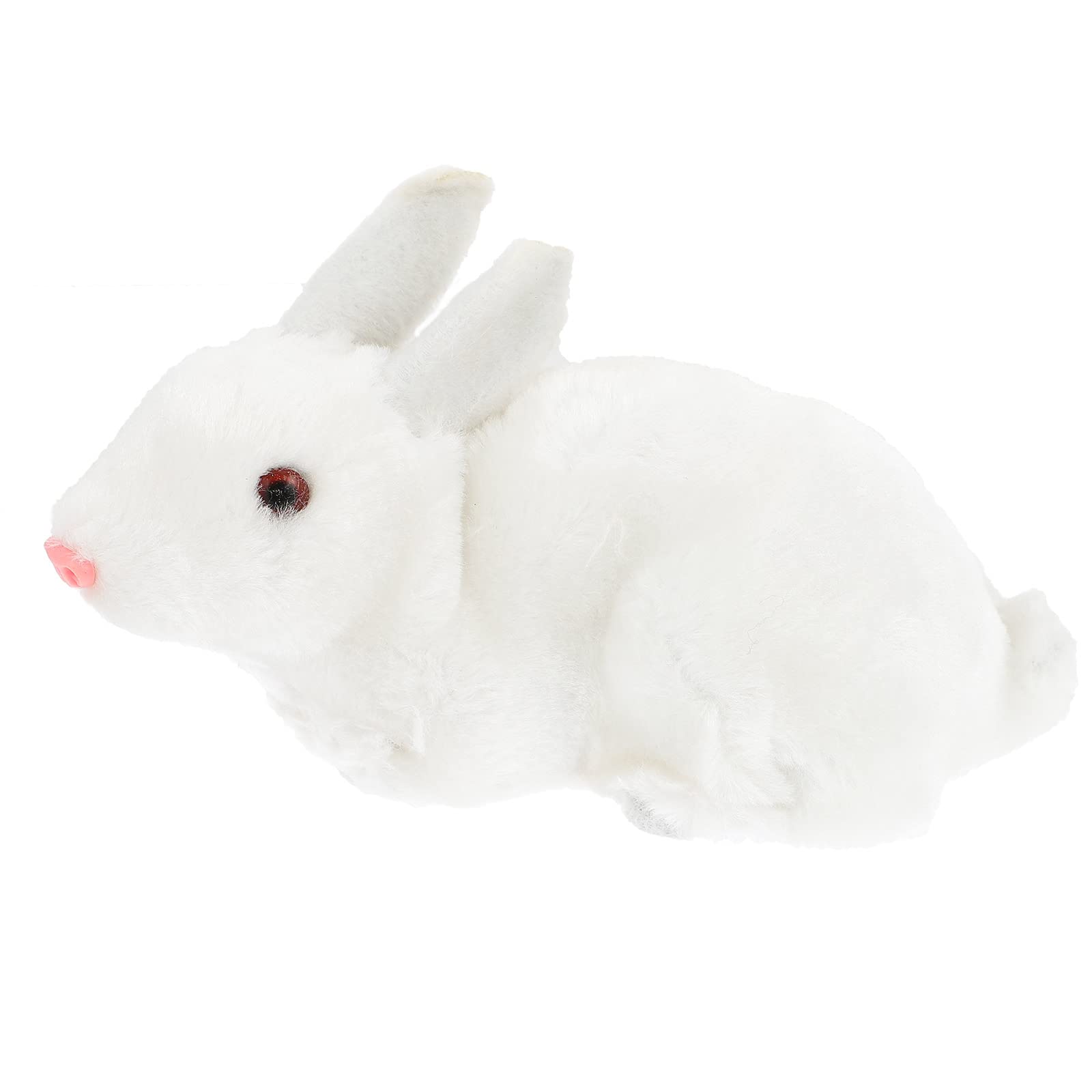 iplusmile Plush Stuffed Bunny Toy - Soft Realistic Rabbit Doll for Kids, Educational Animal Cognitive Learning Toy for Toddlers - Perfect for Playtime, Nursery Decor & Gift Giving