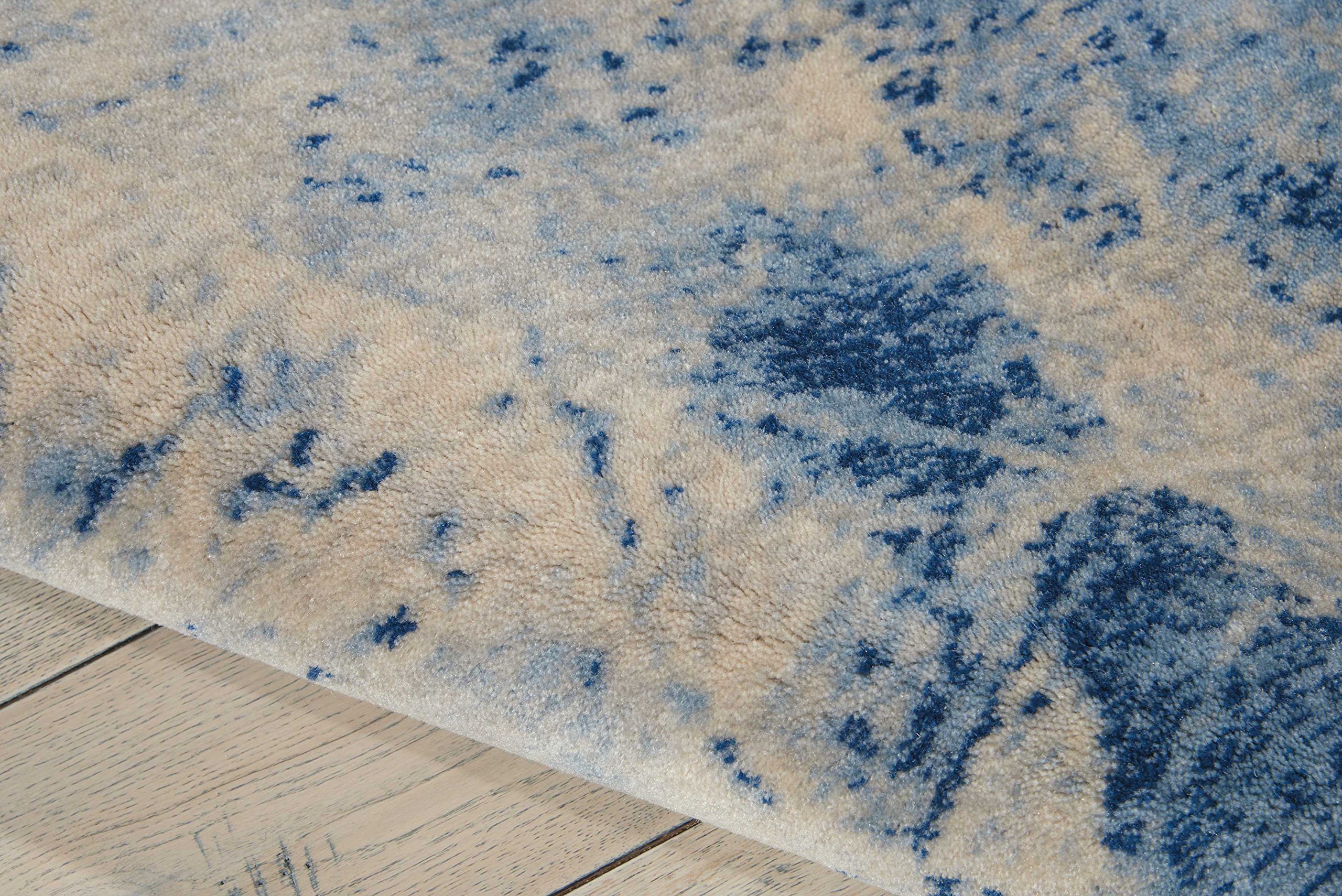 Nourison Somerset Modern Blue 7'9