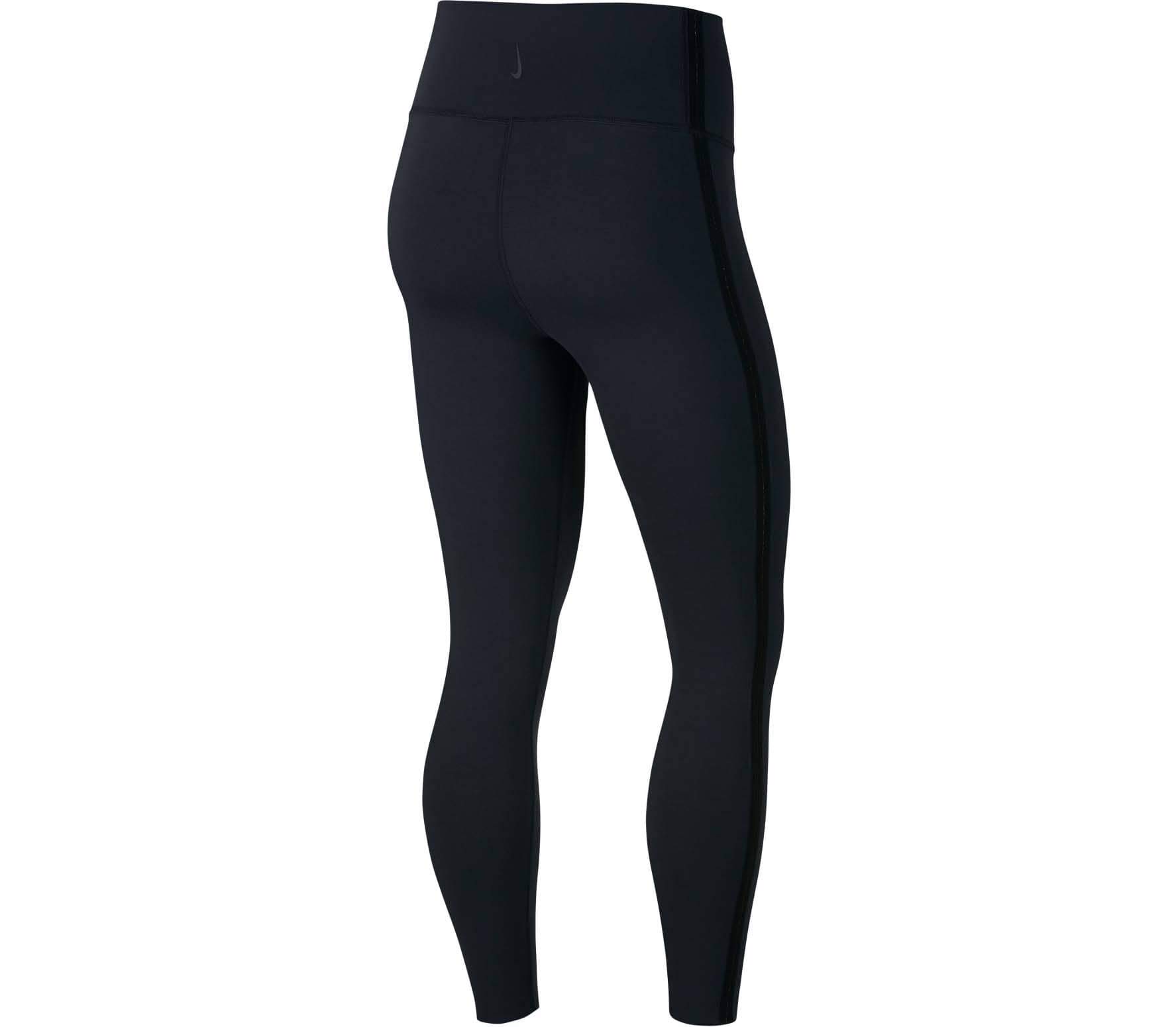 Nike Yoga Luxe Women's Infinalon 7/8 High-Waisted Yoga Pants CJ4203-010 - Size XL for Women - Perfect for Yoga, Pilates & Gym Workouts