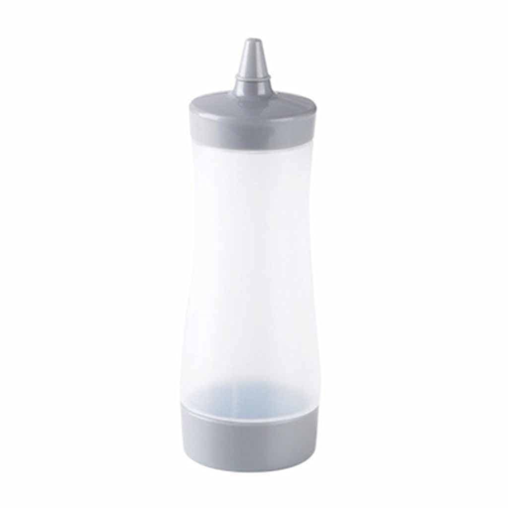 Premium Plastic Squeeze Bottle for Kitchen - Perfect for Sauces, Vinegar, Oil, Ketchup & Gravy | Durable Condiment Dispenser & Cruet | Ideal for Restaurants, BBQs & Home Cooking (Color: A)