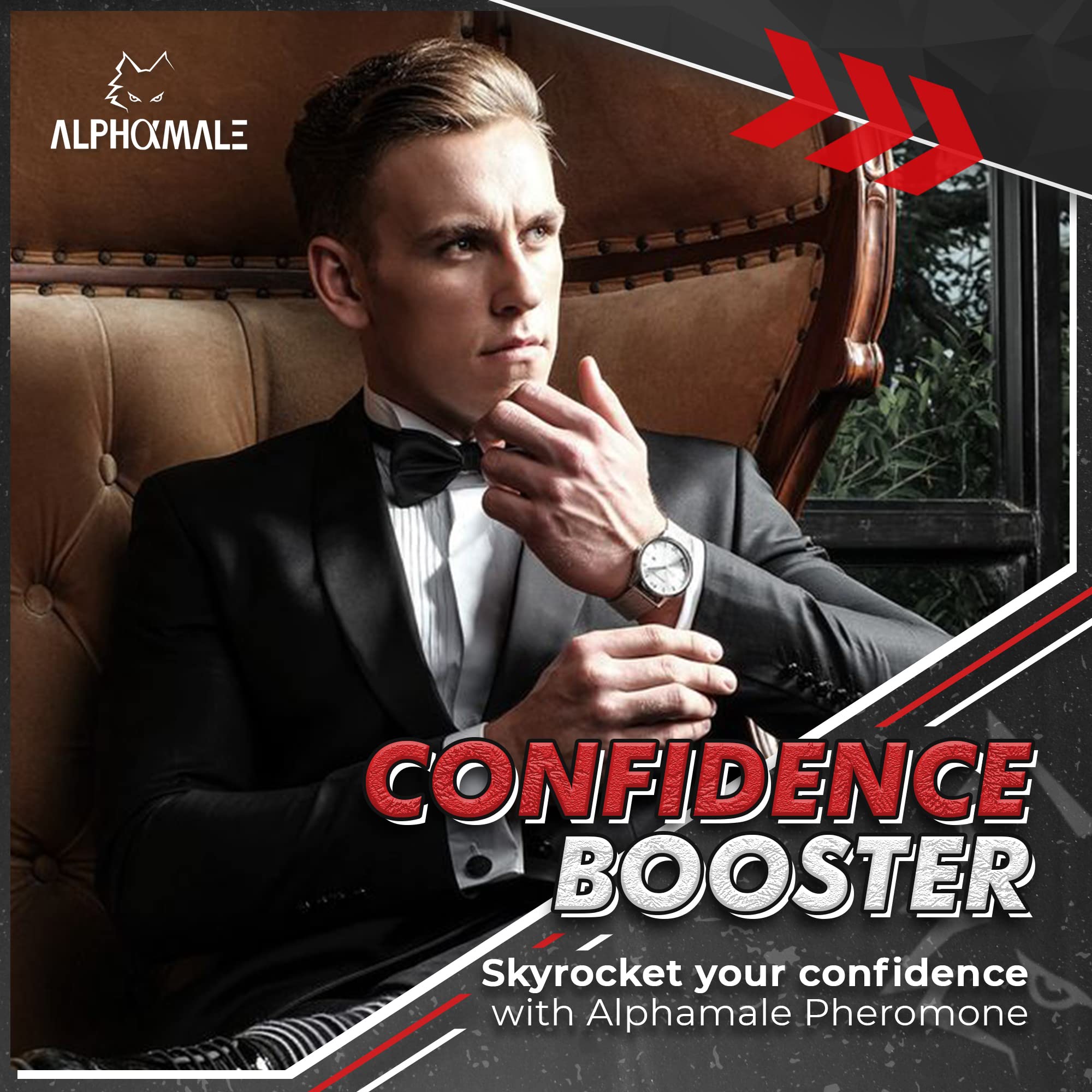 AlphaMale Pheromone Cologne Extra Strength - Savage Scent Bundle for Men | Attract Women & Boost Confidence | Date Night, Clubs & Social Events