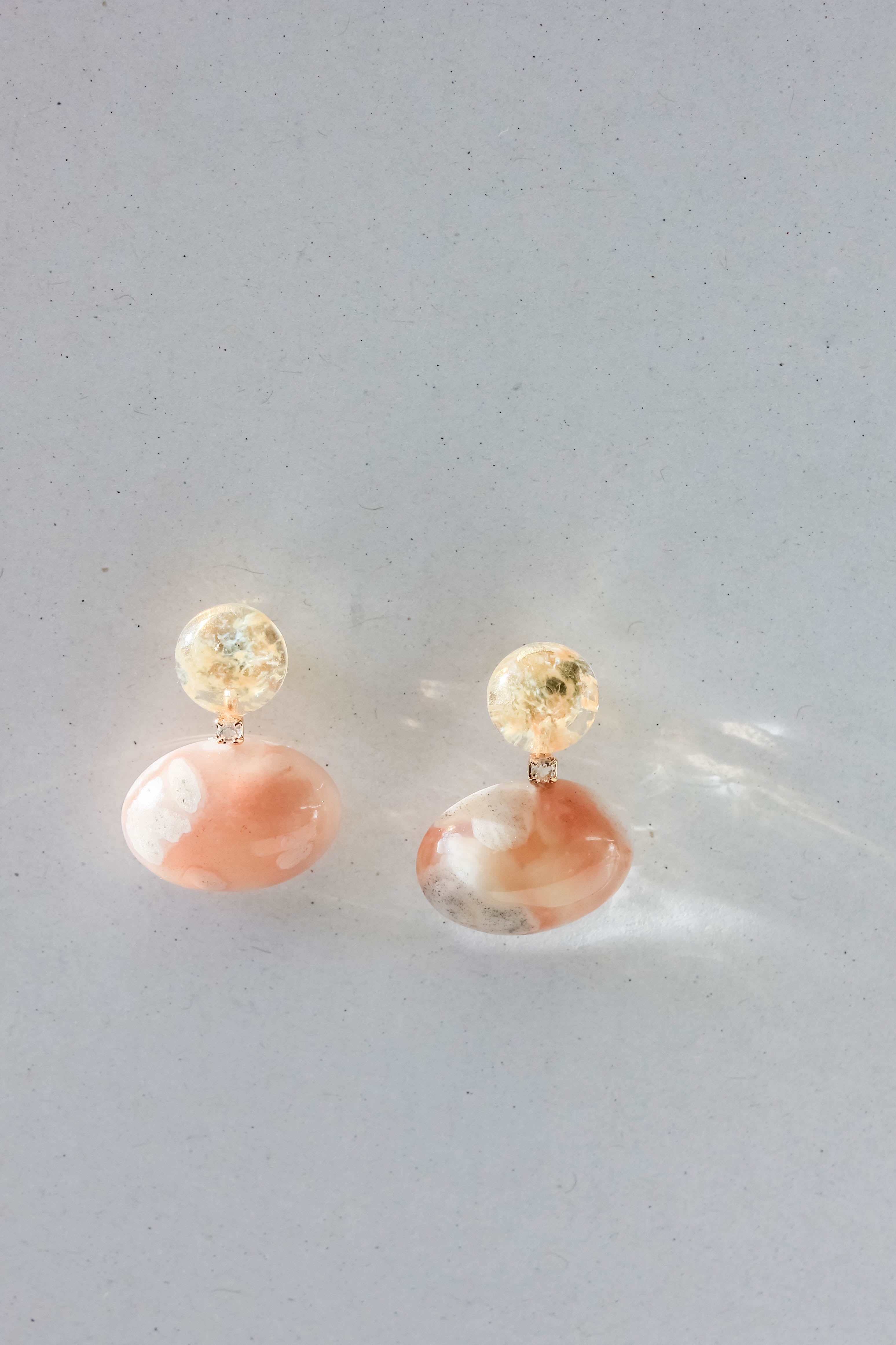 Sunshine Yellow Dangle Post Earrings for Women - Boho Summer Beach Jewelry - Perfect for Parties, Weddings & Everyday Wear