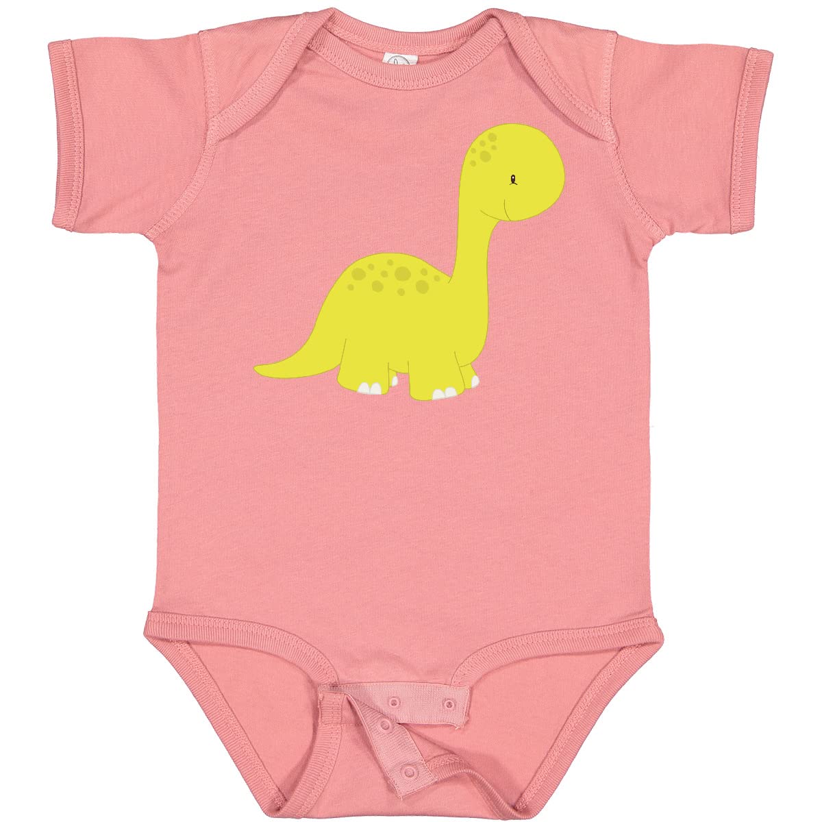 Inktastic Cute Dinosaur Baby Bodysuit - Adorable Brontosaurus Dino Onesie for Infants & Toddlers | Perfect for Playtime, Daycare & Family Photos