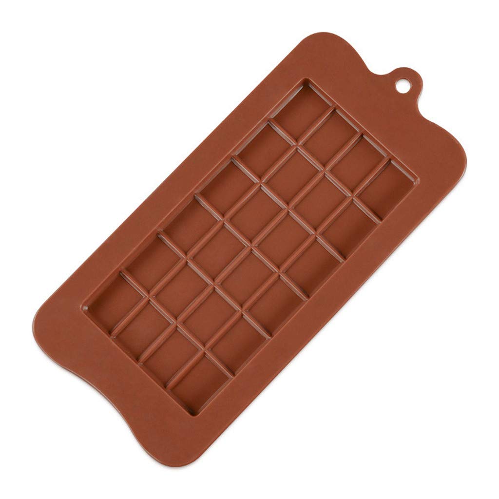Square Silicone Chocolate Mold - DIY Cake, Soap, Ice Cube Tray for Baking & Crafts - Perfect for Homemade Desserts, Party Favors & DIY Projects