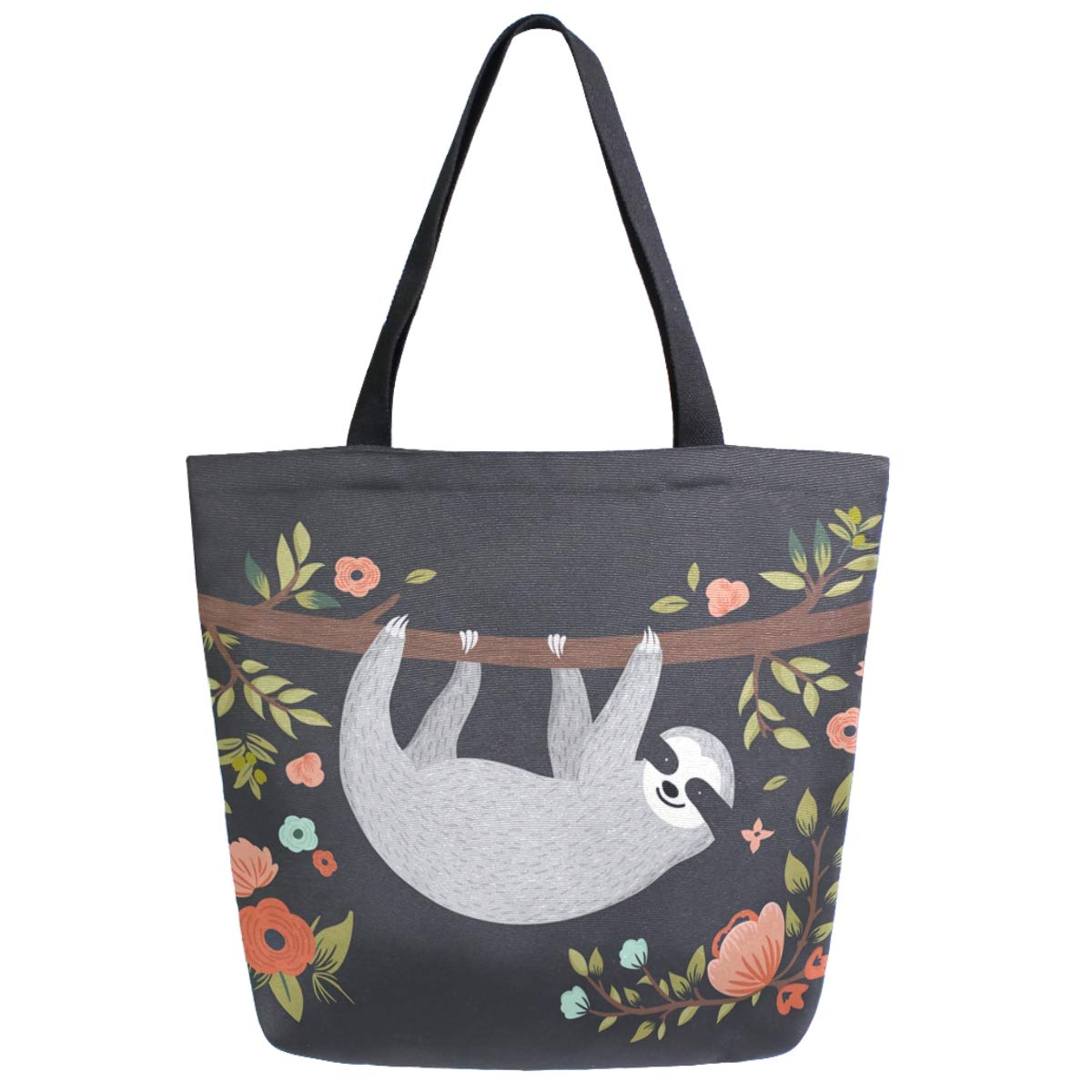 Stylish Funny Pattern Extra Large Shoulder Tote Bag for Women - Beach Travel, Weekender, Gym, Grocery Shopping - Durable & Spacious Carryall for Work, School & Daily Errands