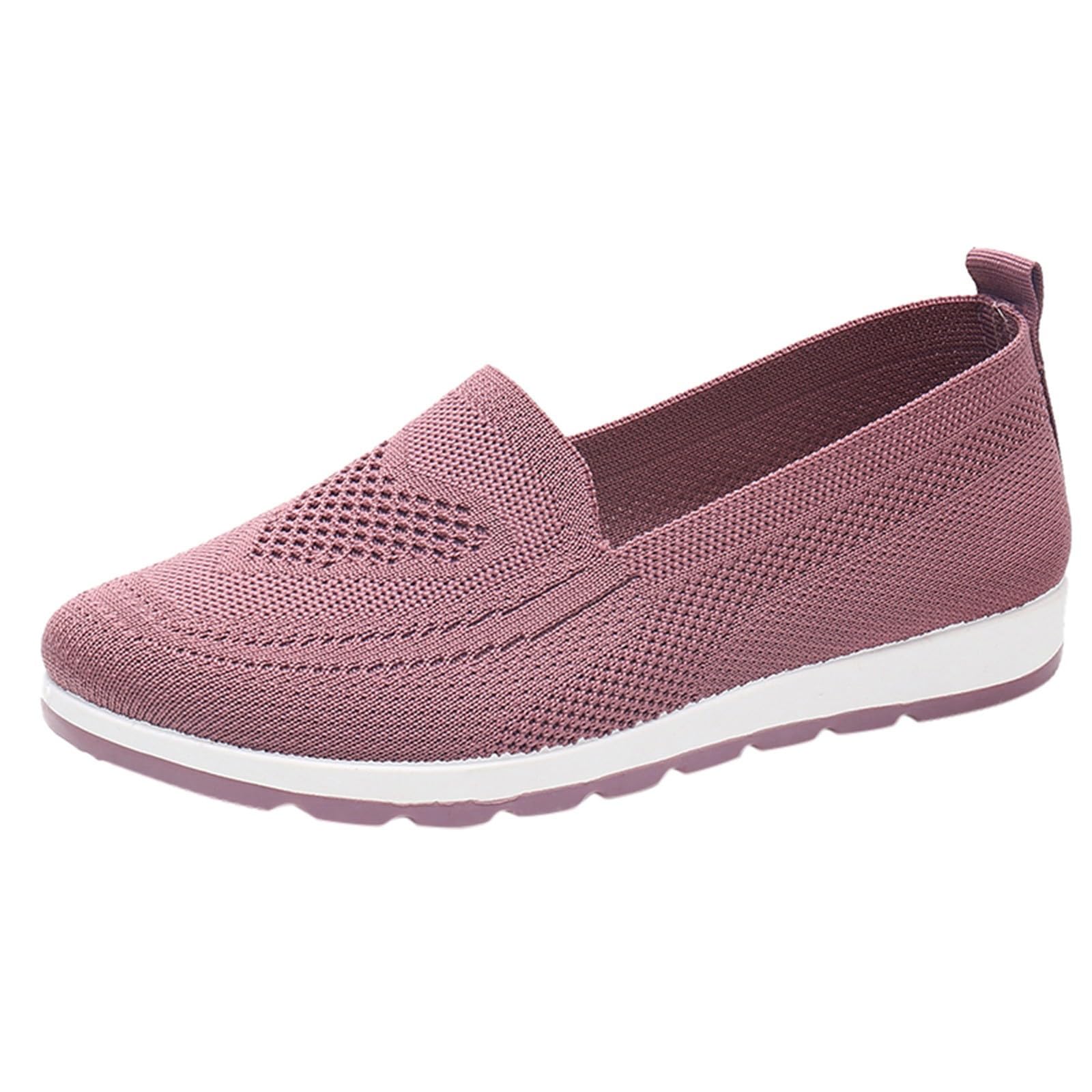 Women's Sneakers - Trendy Mesh Wedge Walking Shoes | Breathable Slip-On Loafers for Running & Tennis | Perfect for Workouts, Casual Wear & Daily Comfort