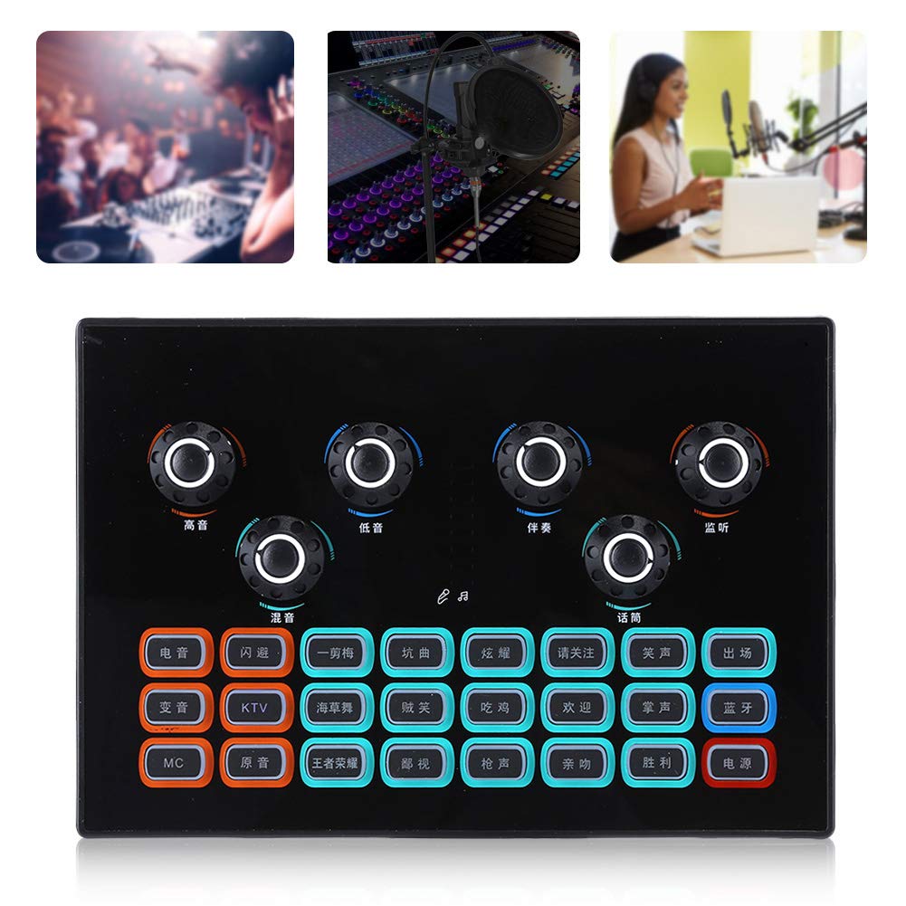 High-Quality USB Sound Card for PC, Laptop, Tablet & Phone - Professional Audio Interface for Gaming, Live Streaming & Video Recording | Perfect for Twitch, YouTube & Podcasting