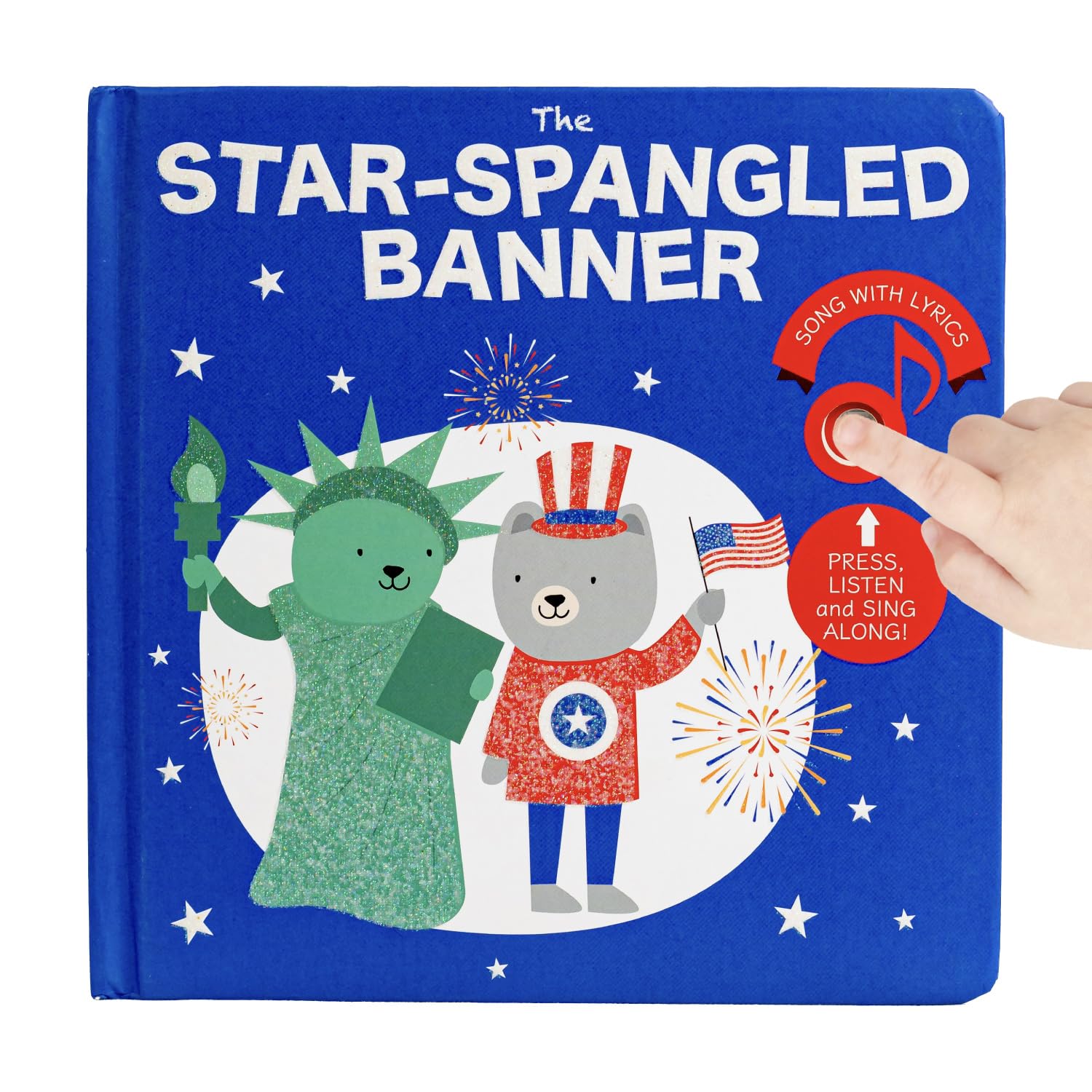 The Star-Spangled Banner Sound Book for Kids | 4th of July Children's Book with US National Anthem Excerpts | Interactive Toddler Books Ages 1-3 | Perfect for Patriotic Holidays & Early Learning