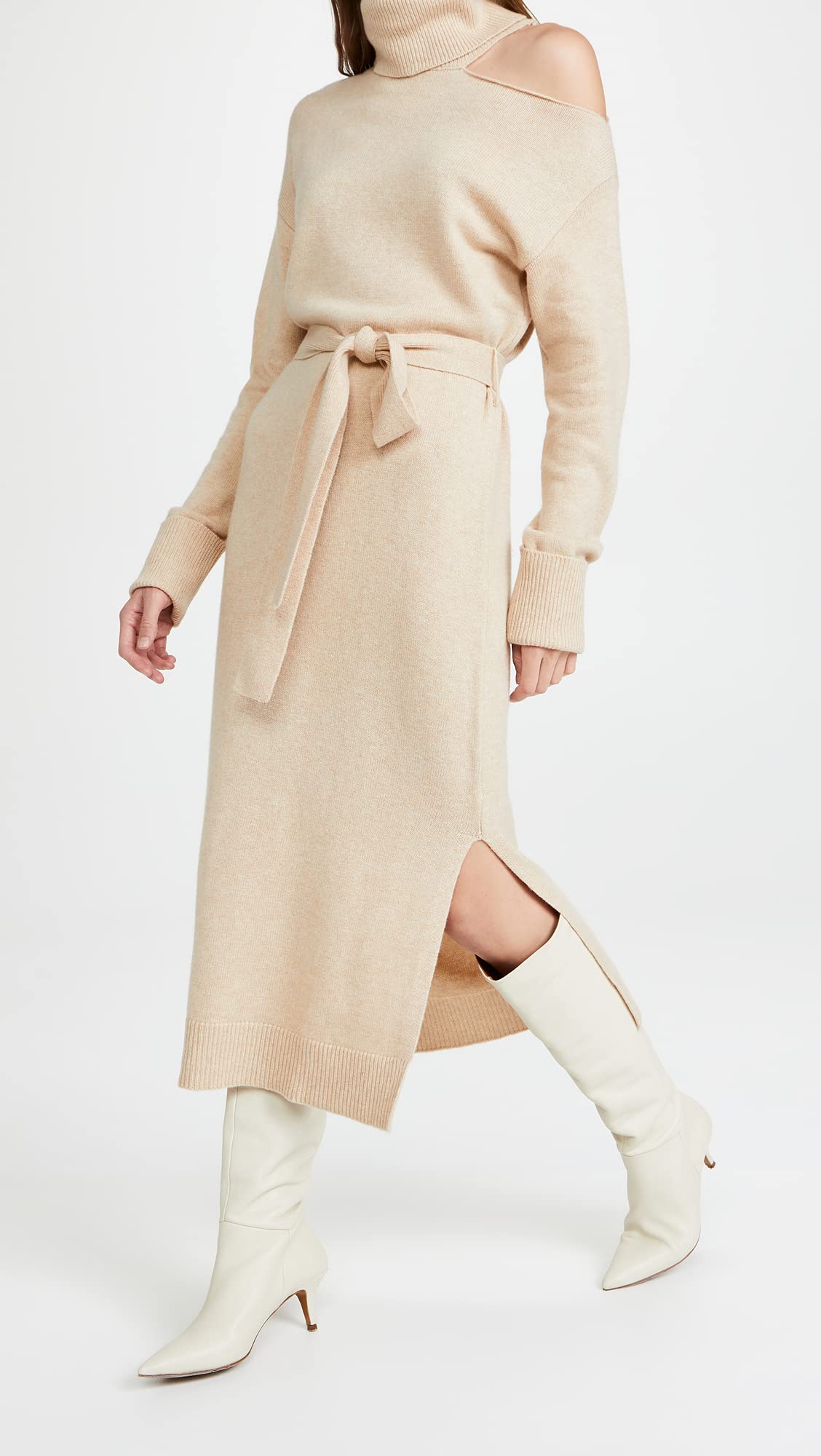 PAIGE Women's Raundi Dress - Flowy Midi Dress with Ruffles for Casual & Party Wear | Perfect for Summer, Beach & Date Nights