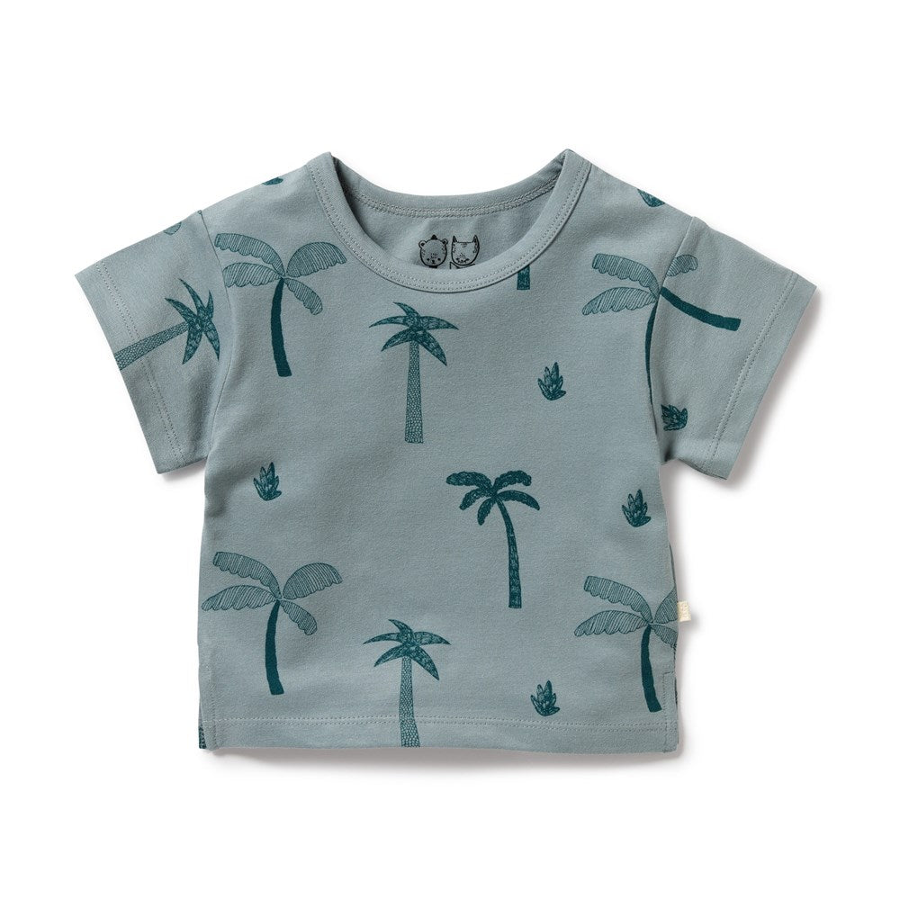 Palm Days Organic Cotton T-Shirt for Men & Women - Eco-Friendly Casual Wear for Everyday Comfort & Style