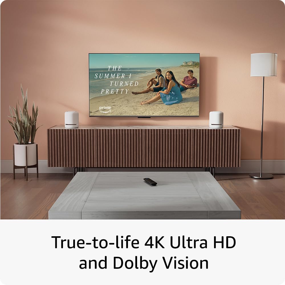 Amazon Fire TV Stick 4K Streaming Device with Alexa Voice Remote | Includes Blink Video Doorbell for Home Security | Perfect for Smart Home Entertainment & Surveillance