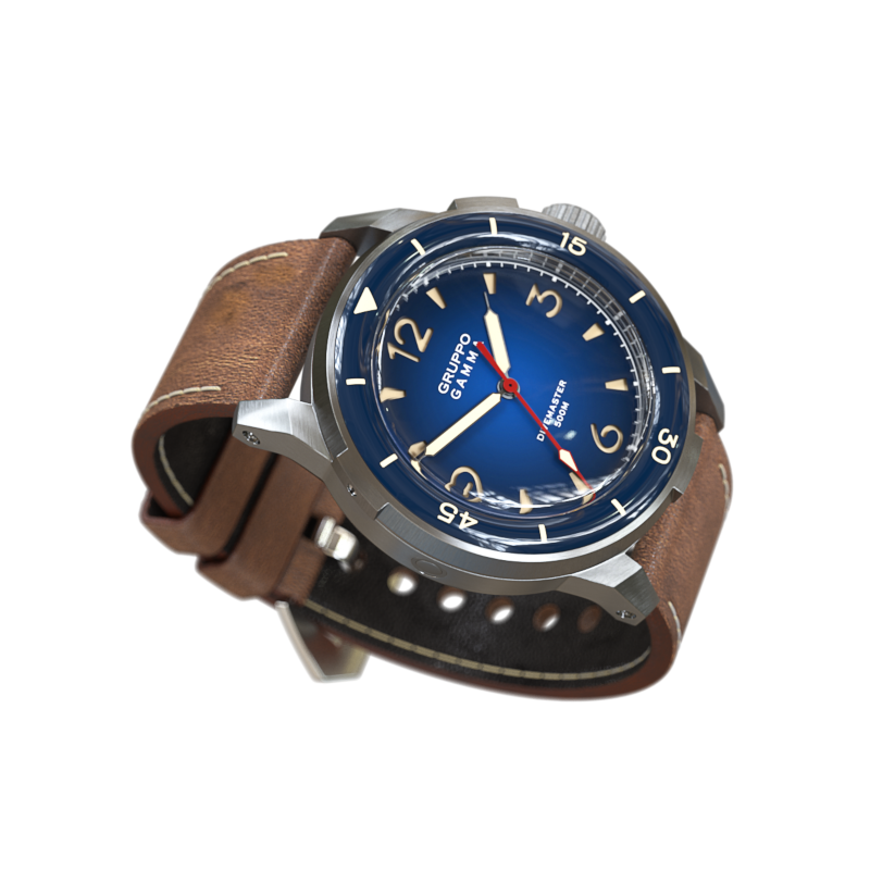 Gruppo Gamma Divemaster DG 05 - Professional Dive Watch for Scuba Diving, Water Sports & Outdoor Adventures | Waterproof Chronograph for Men & Women