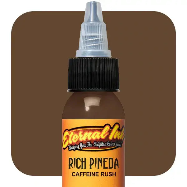Caffeine Rush Energy Booster - 1 oz Eternal Ink Tattoo Ink for Long-Lasting Tattoos - Perfect for Tattoo Artists & Enthusiasts