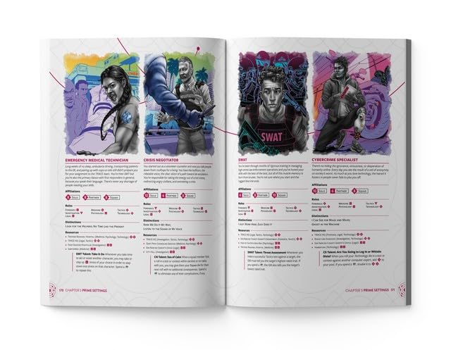 Cortex Prime RPG: Core Rulebook Hardcover - Tabletop Roleplaying Game for Fantasy, Sci-Fi & Adventure Campaigns
