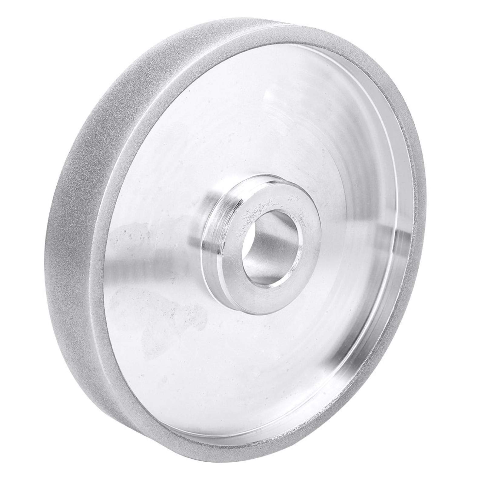 6 Inch CBN Grinding Wheel - Diamond Sharpening Wheel for Metal & Stone - Power Tool Accessories for Professional Metalworking & Woodworking Projects