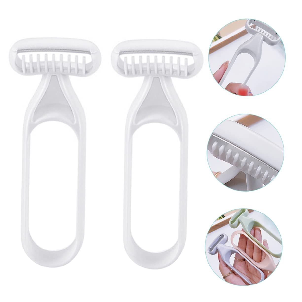 Women's Underarm Razor & Body Hair Trimmer Set - Manual Bikini & Leg Hair Remover for Smooth Skin | Perfect for Shaving, Travel & Personal Grooming