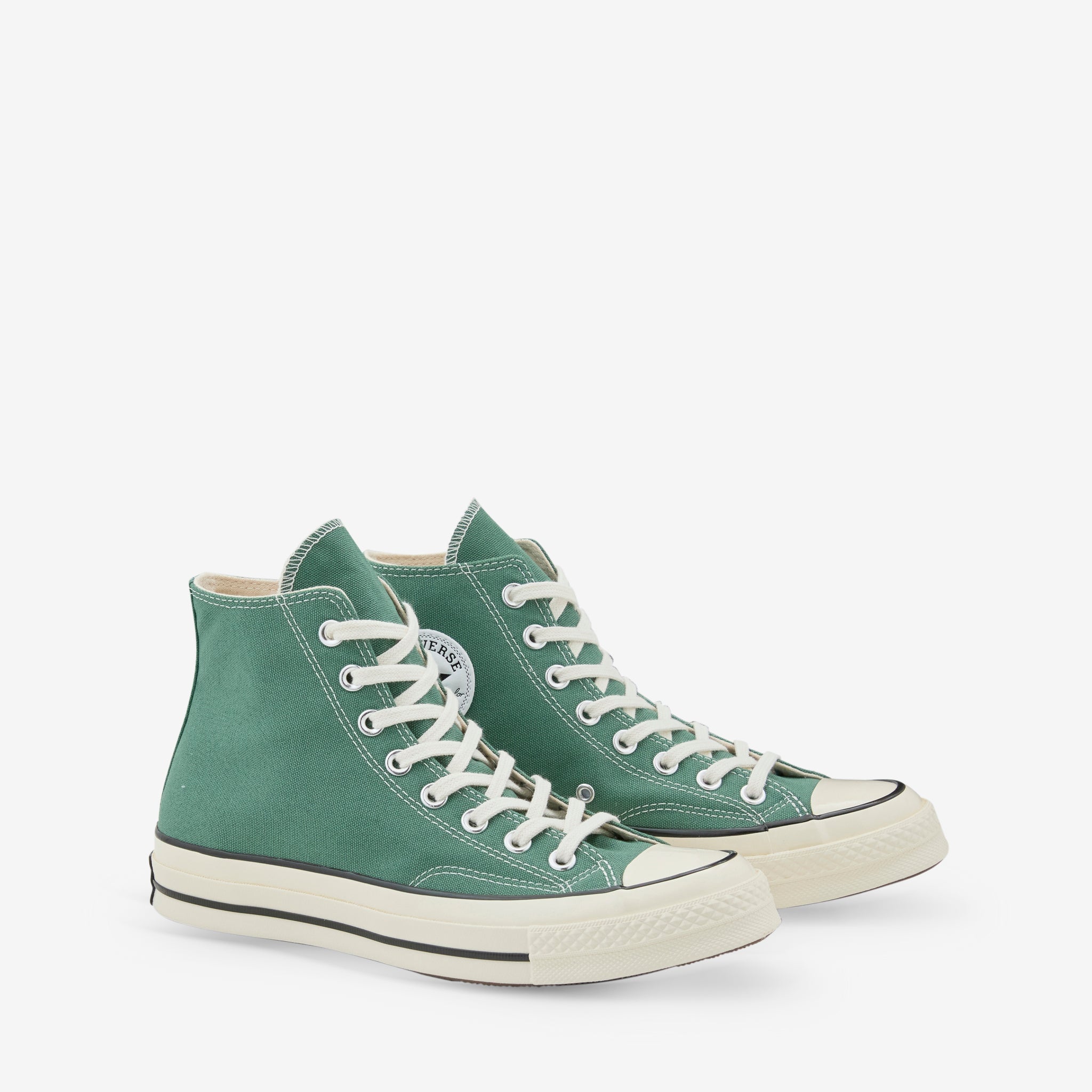 Chuck Taylor '70 High Top Sneakers in Admiral Elm, Egret & Black | Vintage-Inspired Canvas Shoes for Men & Women | Perfect for Casual Wear, Street Style & Retro Fashion