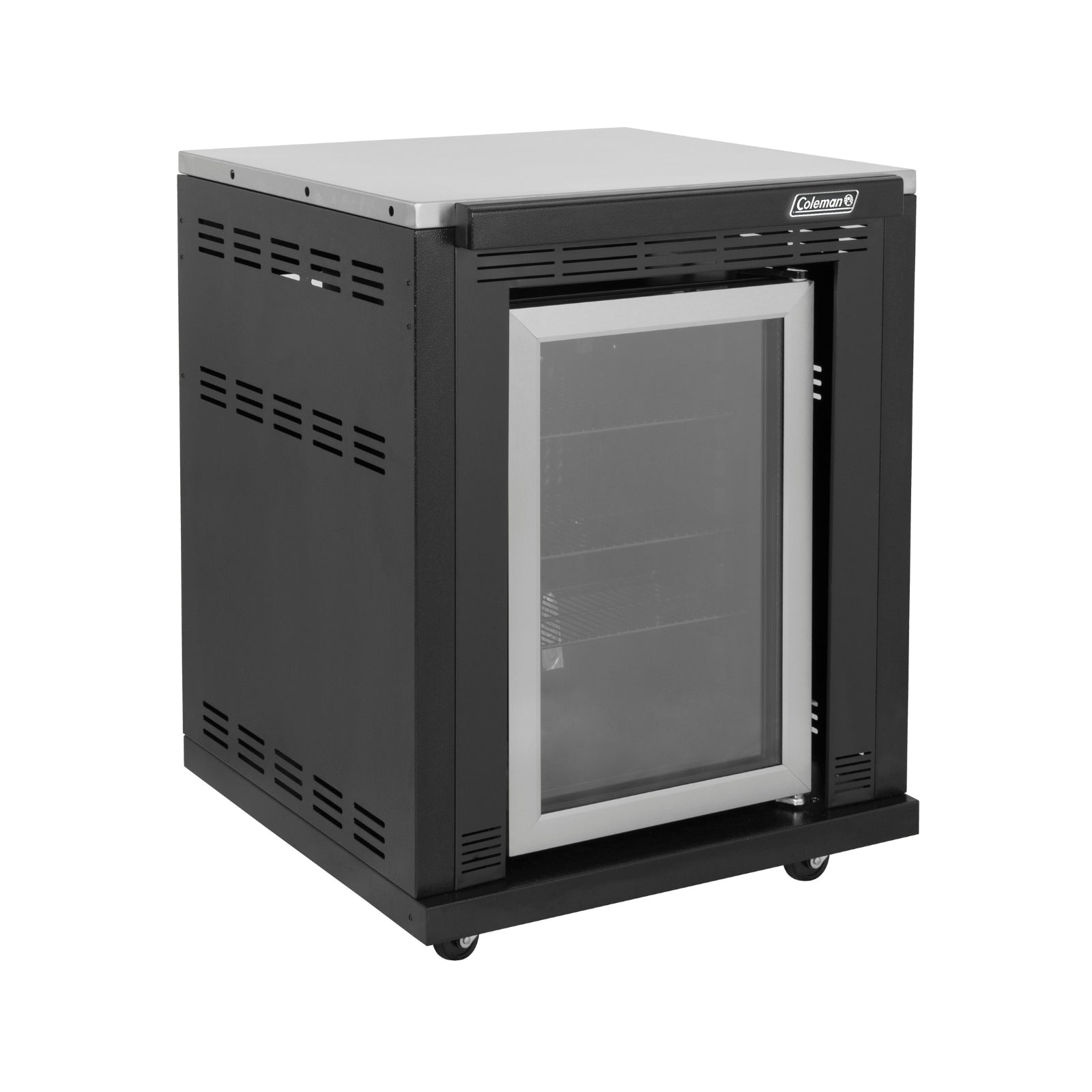 Coleman Revolution Portable Fridge - 54 Quart Black Matte Cooler for Camping, Tailgating & Outdoor Adventures | REVFRMA | Compact & Energy Efficient