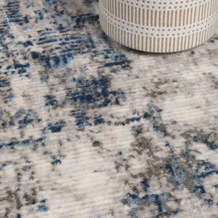 Euphemia Distressed Abstract Eclectic Modern Indoor Area Rug or Runner - Soft Bohemian Style Carpet for Living Room, Bedroom, Office Decor