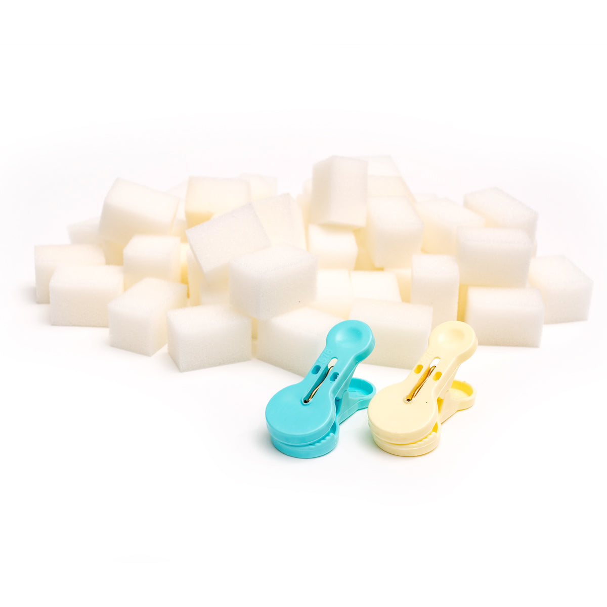 JOOLA Rubber Gluing Sponges with Clip Applicators - Premium Table Tennis Paddle Repair Kit for DIY Racket Maintenance | Perfect for Table Tennis Players & Coaches
