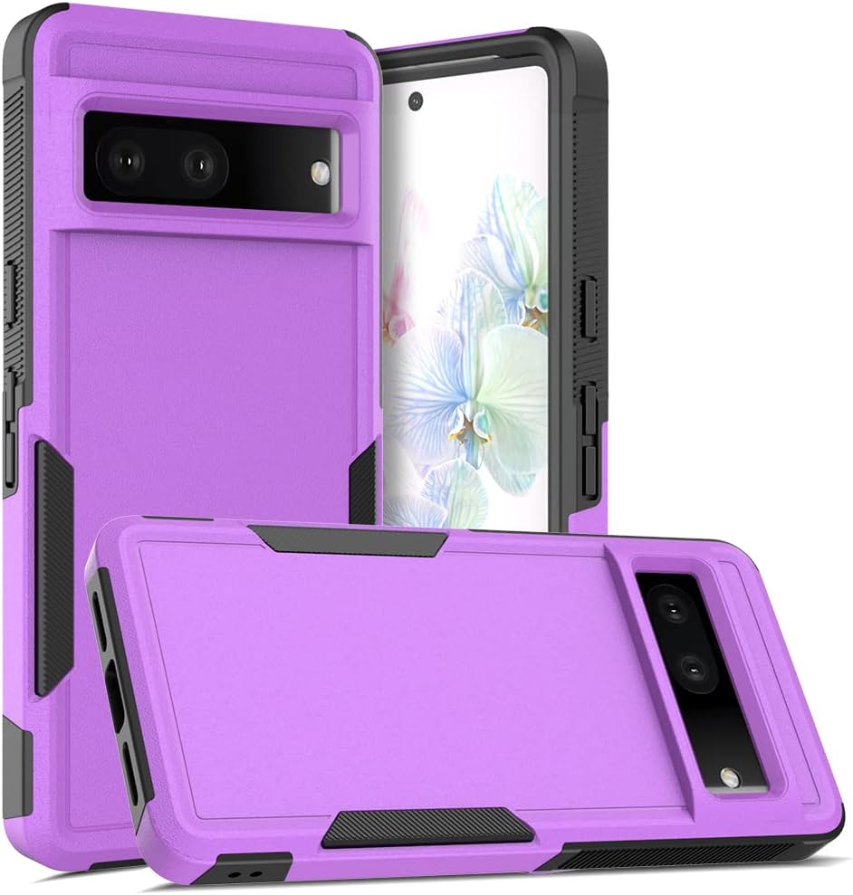 Google Pixel 7 5G Shockproof Case - Slim Protective Cover with Anti-Slip Grip for Google Pixel 7 5G Smartphone - Perfect for Commuting, Travel & Outdoor Activities