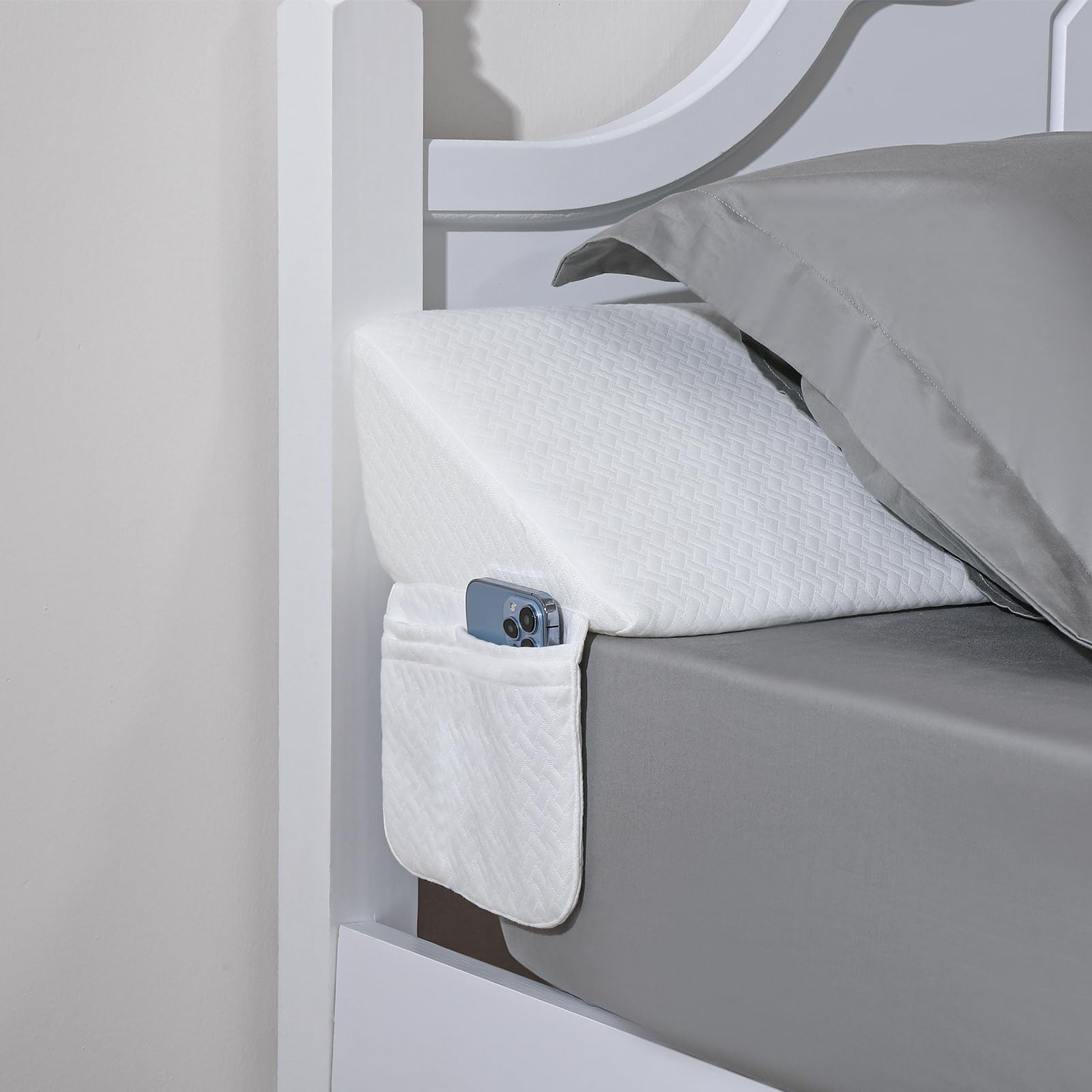 Forias Bed Wedge Pillow for Headboard - 54