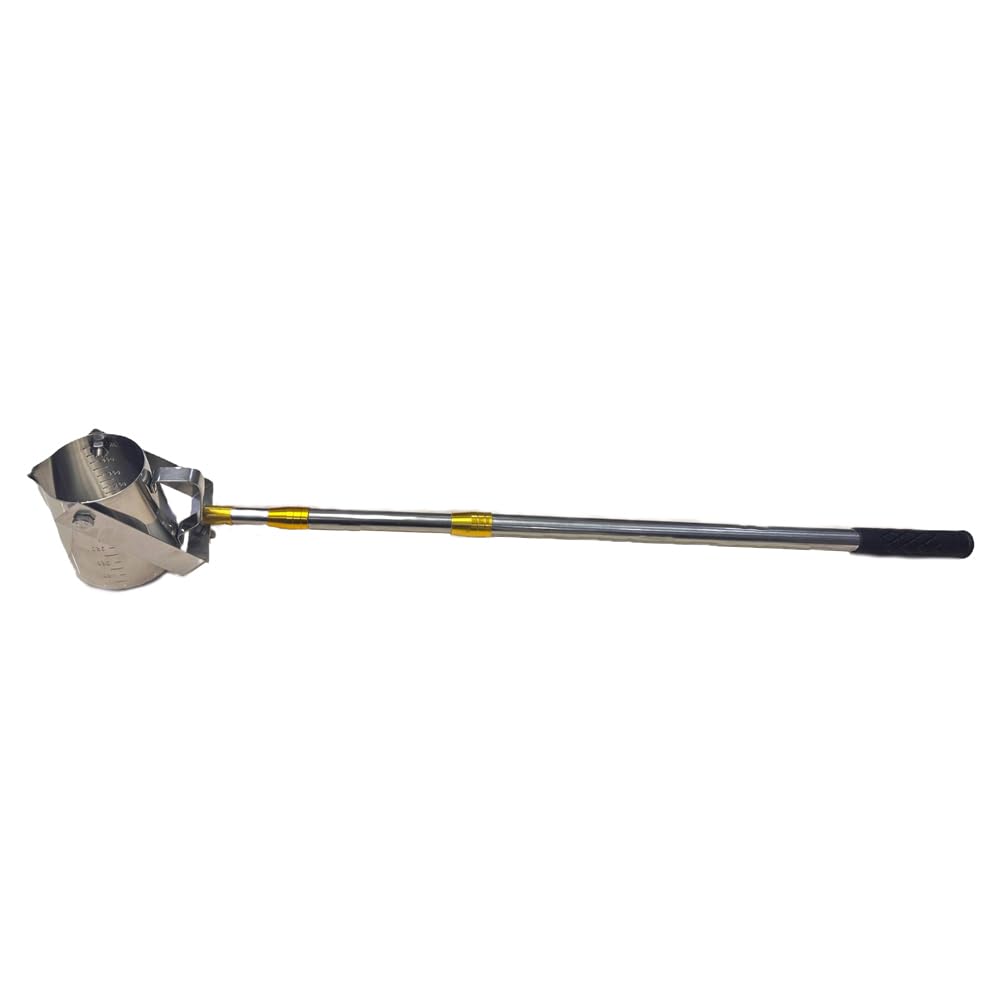 Premium Stainless Steel Telescopic Water Sampler - 1000ML Capacity & 5M Extension Pole - Heavy Duty Industrial Water Sampling Ladle for Lakes, Rivers & Pools - Perfect for Environmental Testing, Aquaculture & Laboratory Use