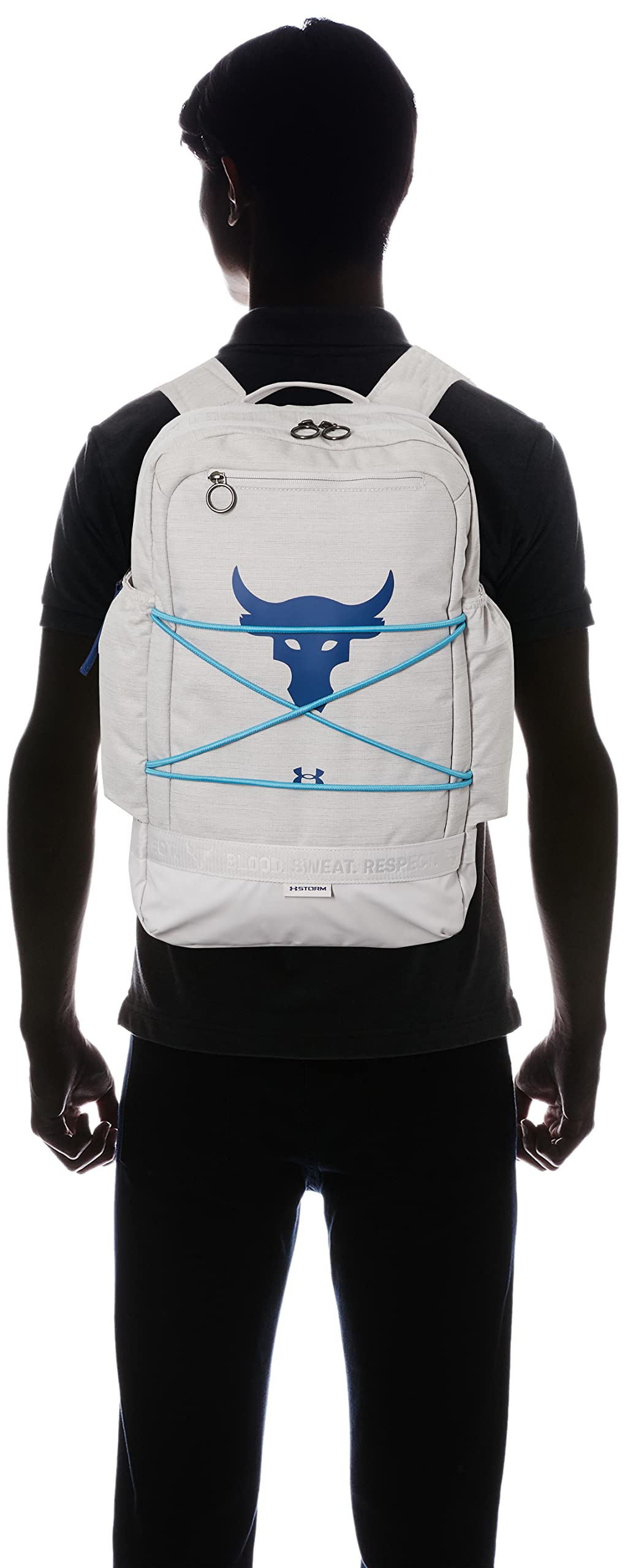 Under Armour Unisex Backpack UA Project Rock Brahma BP - Durable Gym & Travel Backpack for Workout, School & Outdoor Adventures | Water-Resistant Laptop Compartment