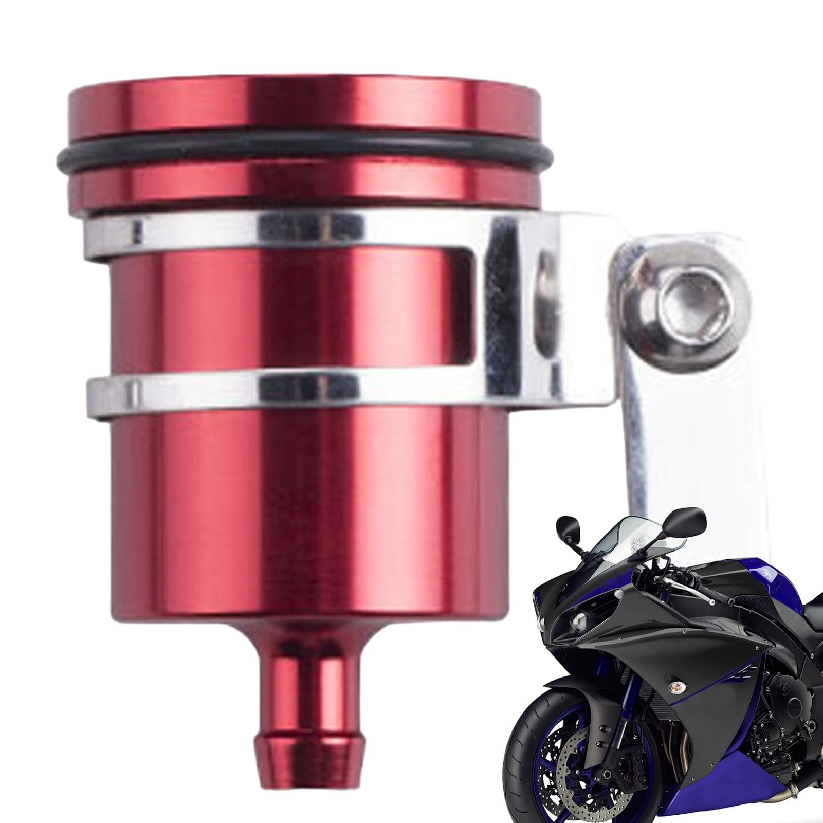 Motorcycle Brake Fluid Reservoir Cup - Clutch Oil Container for Rear Brake Cylinder Refill - Perfect for Motorcycle Maintenance
