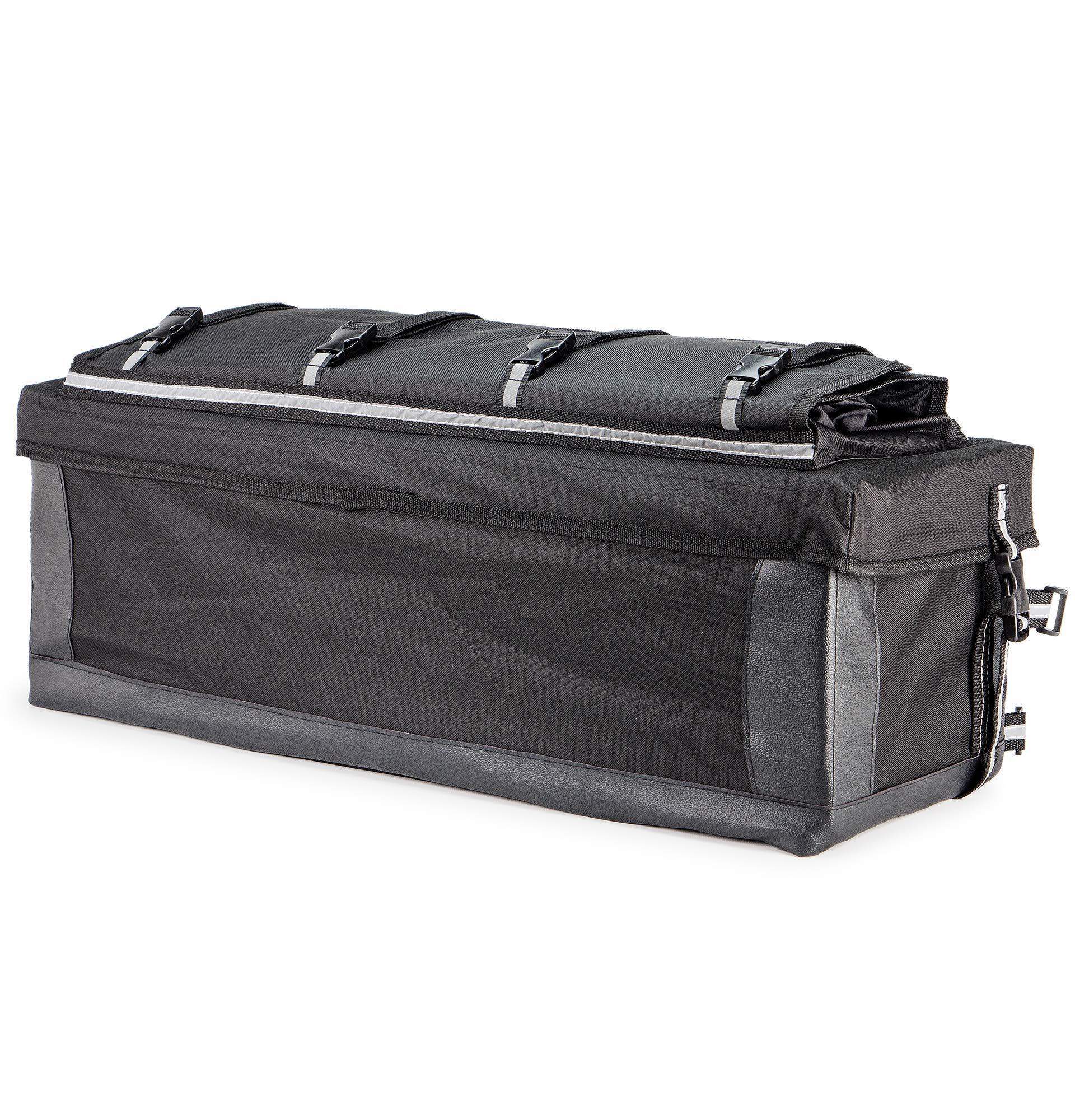 ATVPC Durable Black Weather-Resistant Storage Cargo Set for ATV, Motorcycle & Snowmobile - Perfect for Outdoor Adventures, Camping & Off-Roading