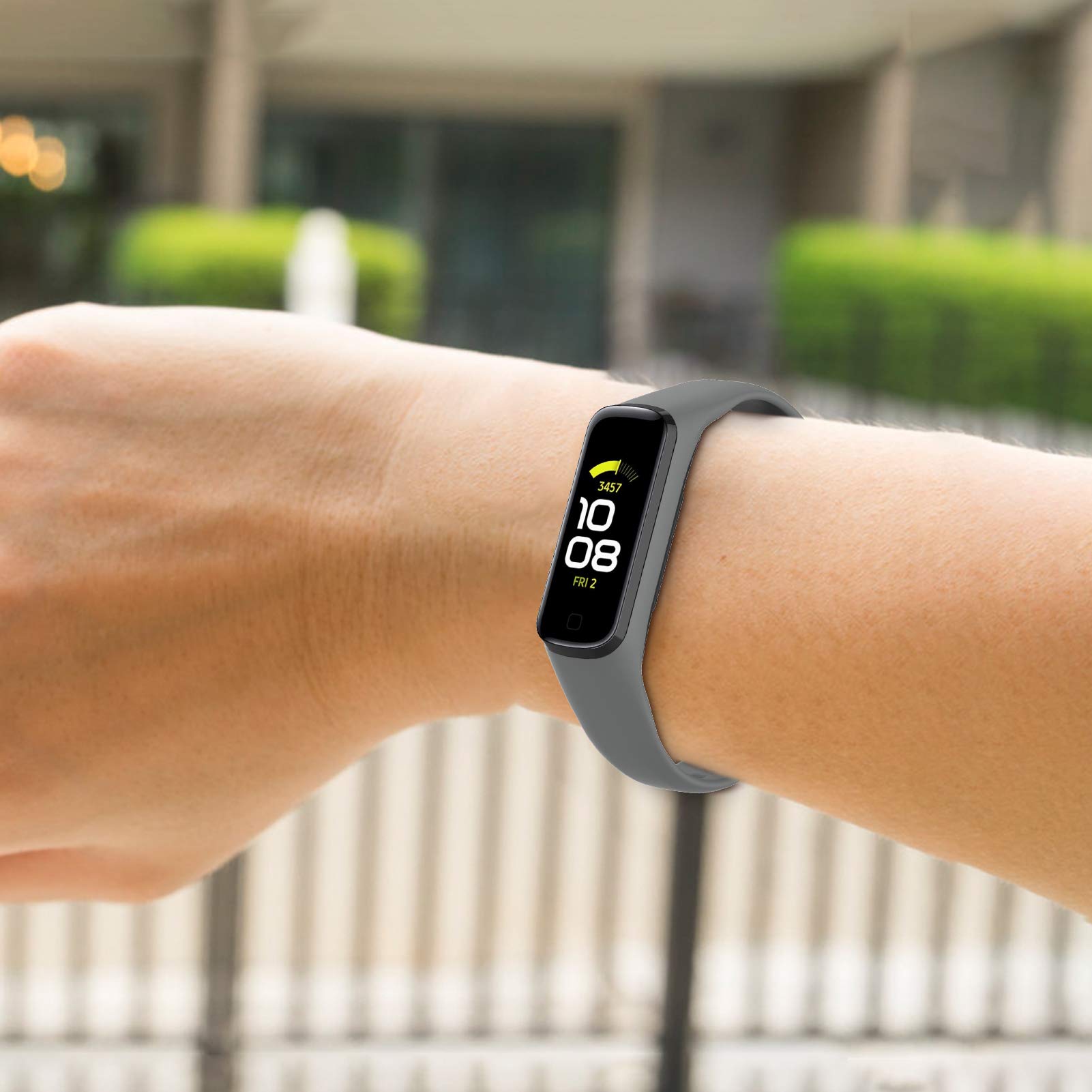 Samsung Galaxy Fit 2 Replacement Bands - Soft Silicone Watch Strap Compatible with Galaxy Fit2 R220 for Women & Men | Perfect for Workouts, Running & Daily Wear