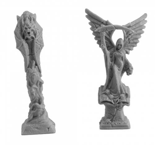 25mm Dark Heaven Bones Miniature Figure - Heroic Scale Harrowgate Shrines by Reaper Miniatures for Tabletop RPG, D&D, and Wargaming Scenes