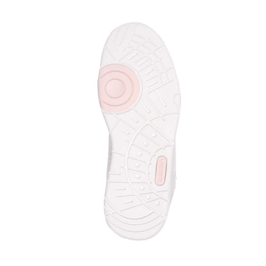 Lacoste Women's T Clip 124 White Iridescent Sunglasses - Polarized UV Protection for Driving, Beach & Outdoor Activities