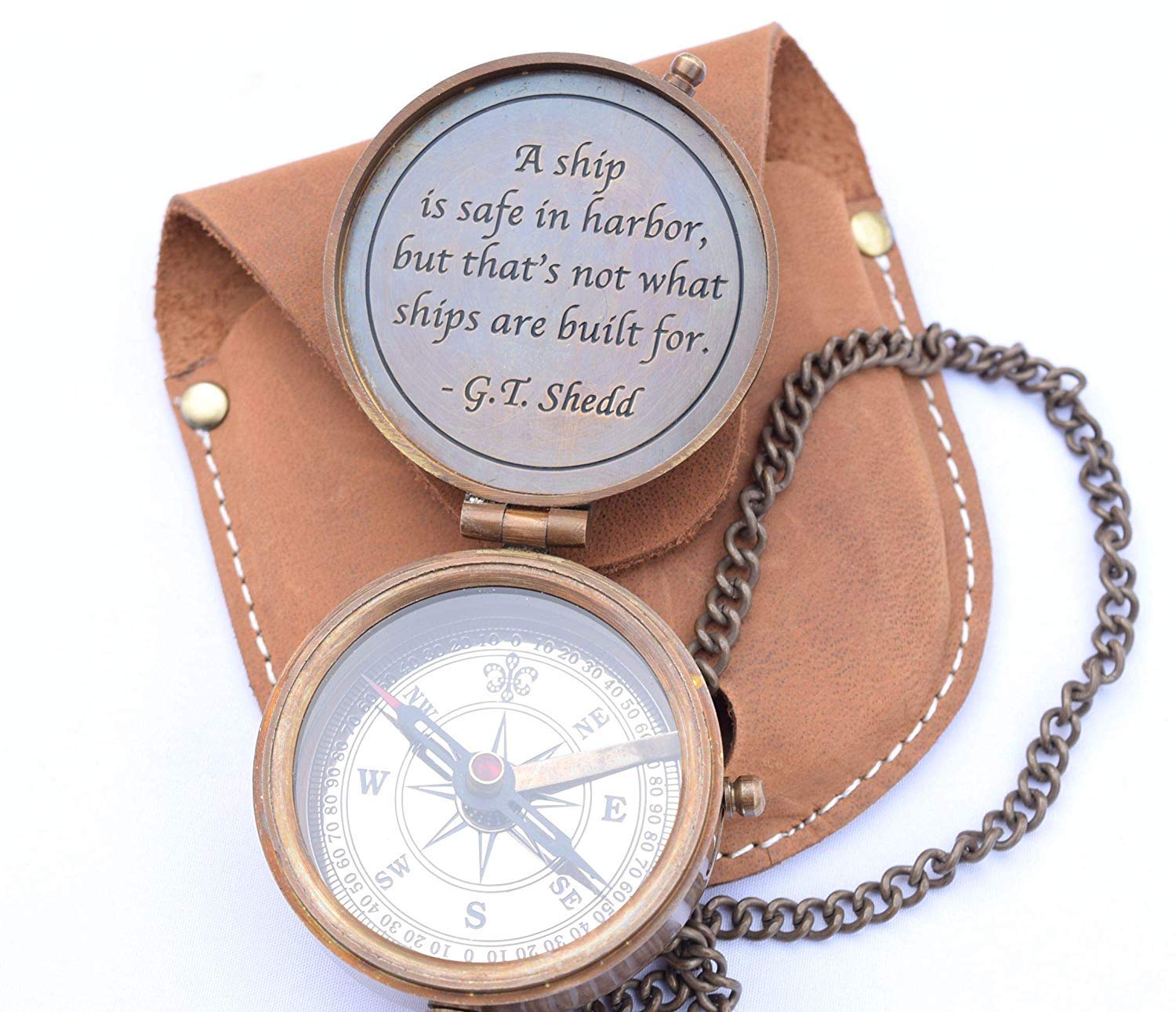 Engraved Directional Compass Gift for Boy Scouts & Eagle Scouts - Perfect for Graduation, Birthday & Get Well Soon Presents - Ideal for Outdoor Adventures & Special Occasions