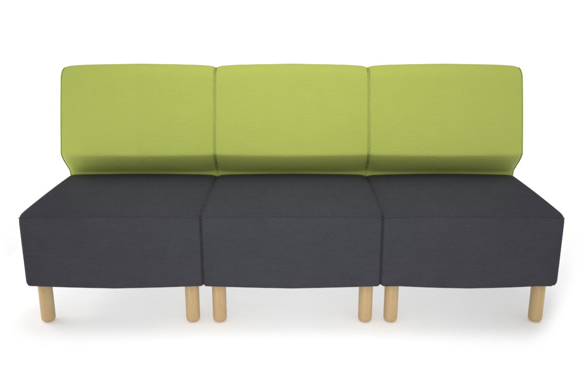 Mondo 3-Seater Lounge Sofa - Modern Comfortable Living Room Furniture for Home & Office - Perfect for Relaxing, Entertaining Guests or Creating Cozy Spaces