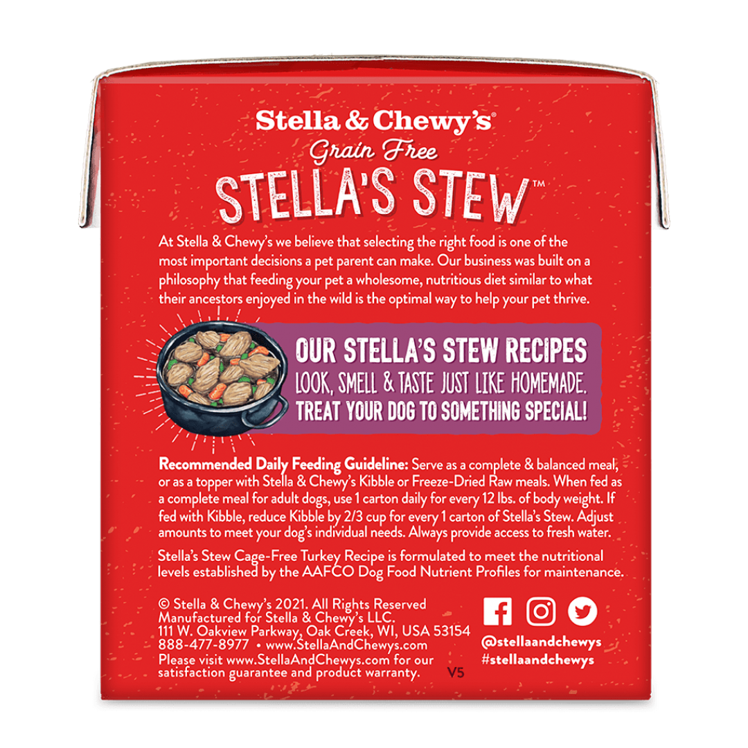 Stella's Stew Cage Free Turkey - Premium Organic Turkey Meat for Healthy Cooking | Perfect for Stews, Soups, and Family Dinners