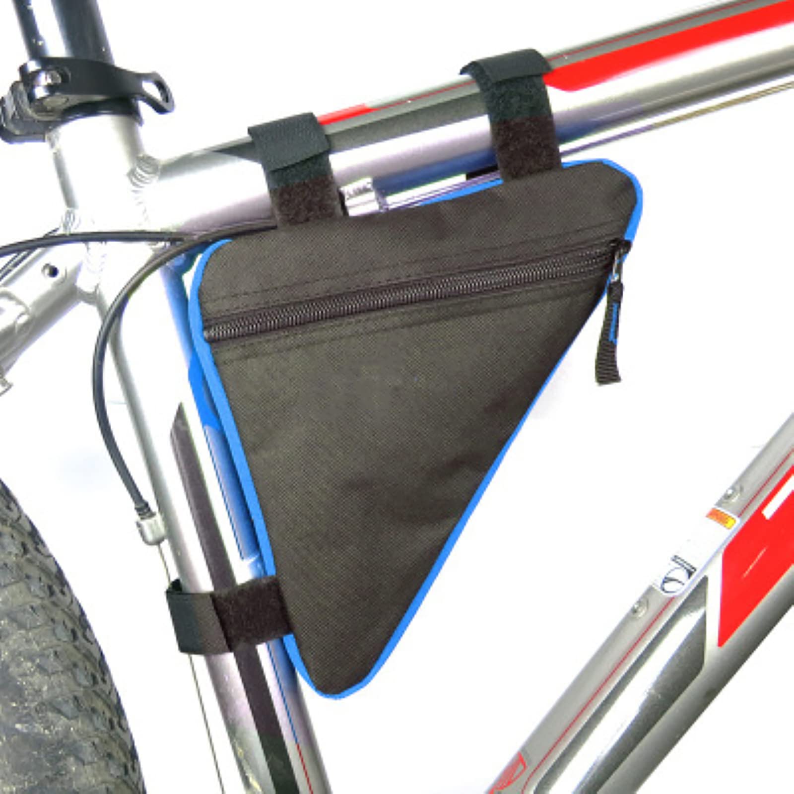 Waterproof Triangle Bicycle Frame Bag - Mountain Bike Front Tube Pouch, Durable Cycling Saddle Bag Holder for Road & MTB Accessories | Perfect for Commuting, Trail Riding & Outdoor Adventures