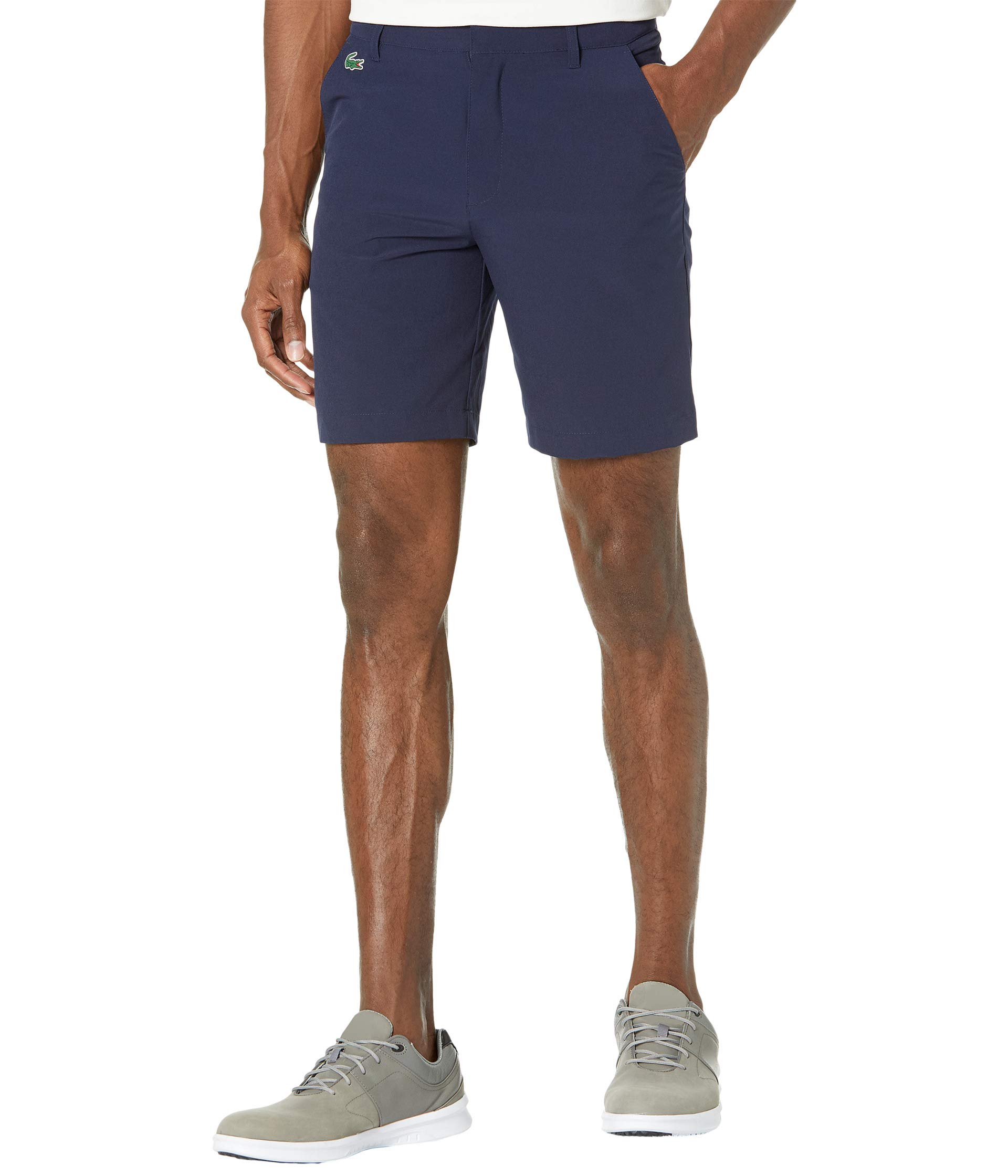 Lacoste Men's Lightweight Stretch Golf Shorts - Breathable Quick-Dry Athletic Shorts for Golf, Tennis & Casual Wear | Comfortable Summer Activewear