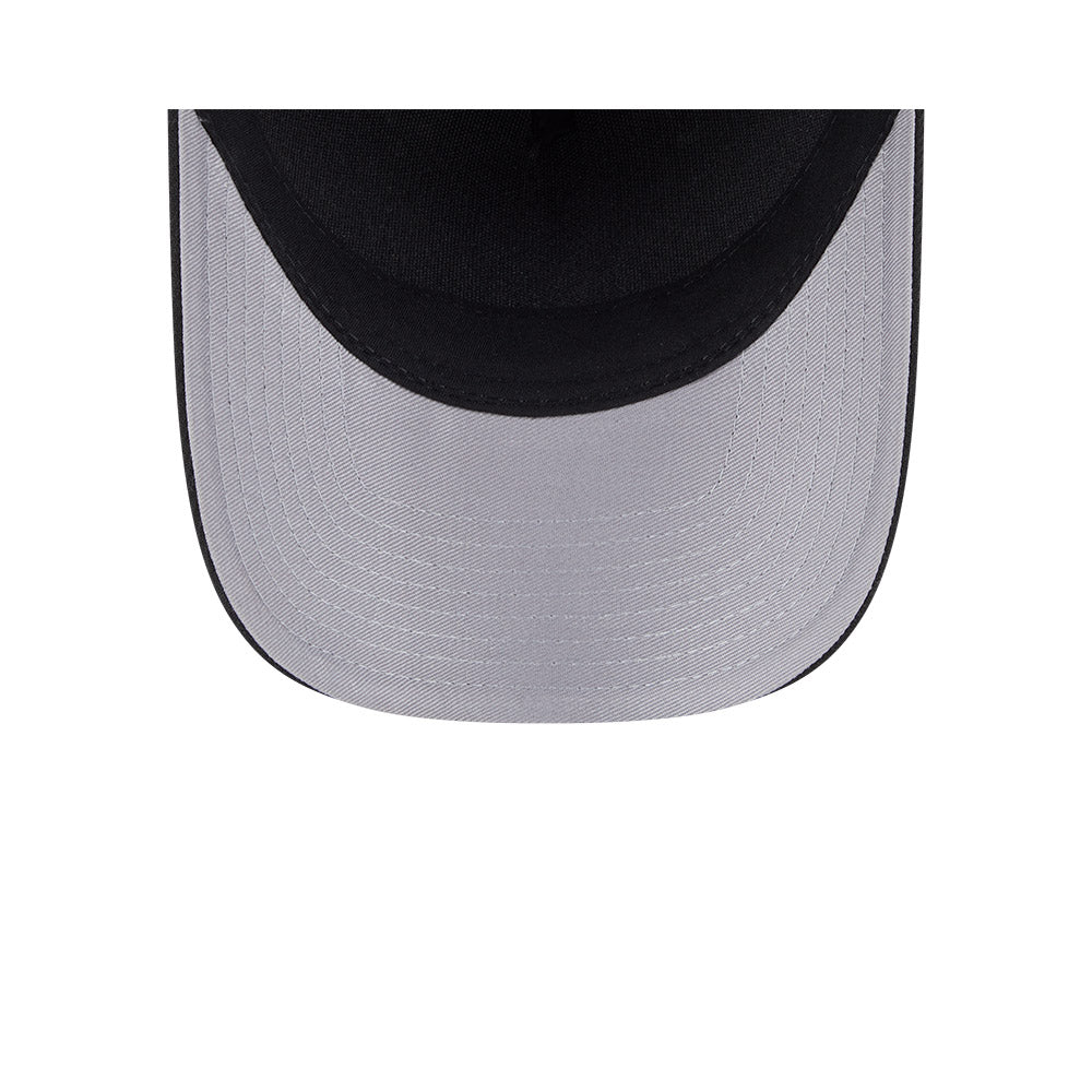 New Era 9Forty M Crown A Frame New York Yankees Snapback Hat - Black & White Adjustable Baseball Cap for Men & Women - Perfect for Baseball Games, Streetwear Fashion & Sports Fans