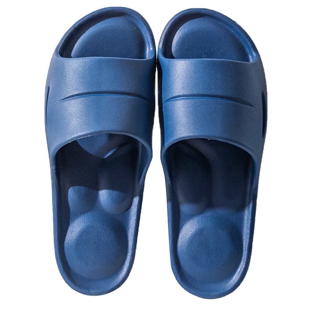 **Men's & Women's Open-Toe Washable Pillow Slides - Cloud Sandals for Summer, Quick-Dry Shower Shoes with Massage Spa Foam & Non-Slip Cushion - Perfect for Pool, Beach, Spa & Home Use**