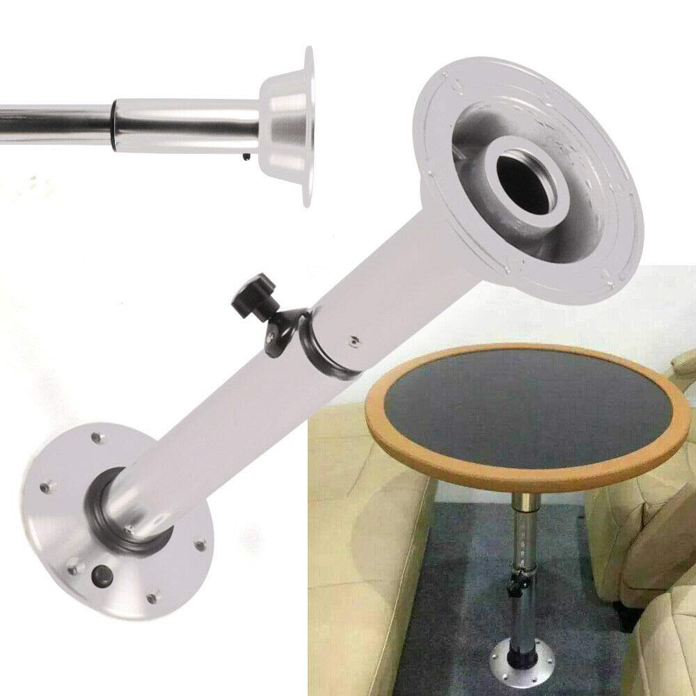 Adjustable Aluminum Boat Table Pedestal Base - 22