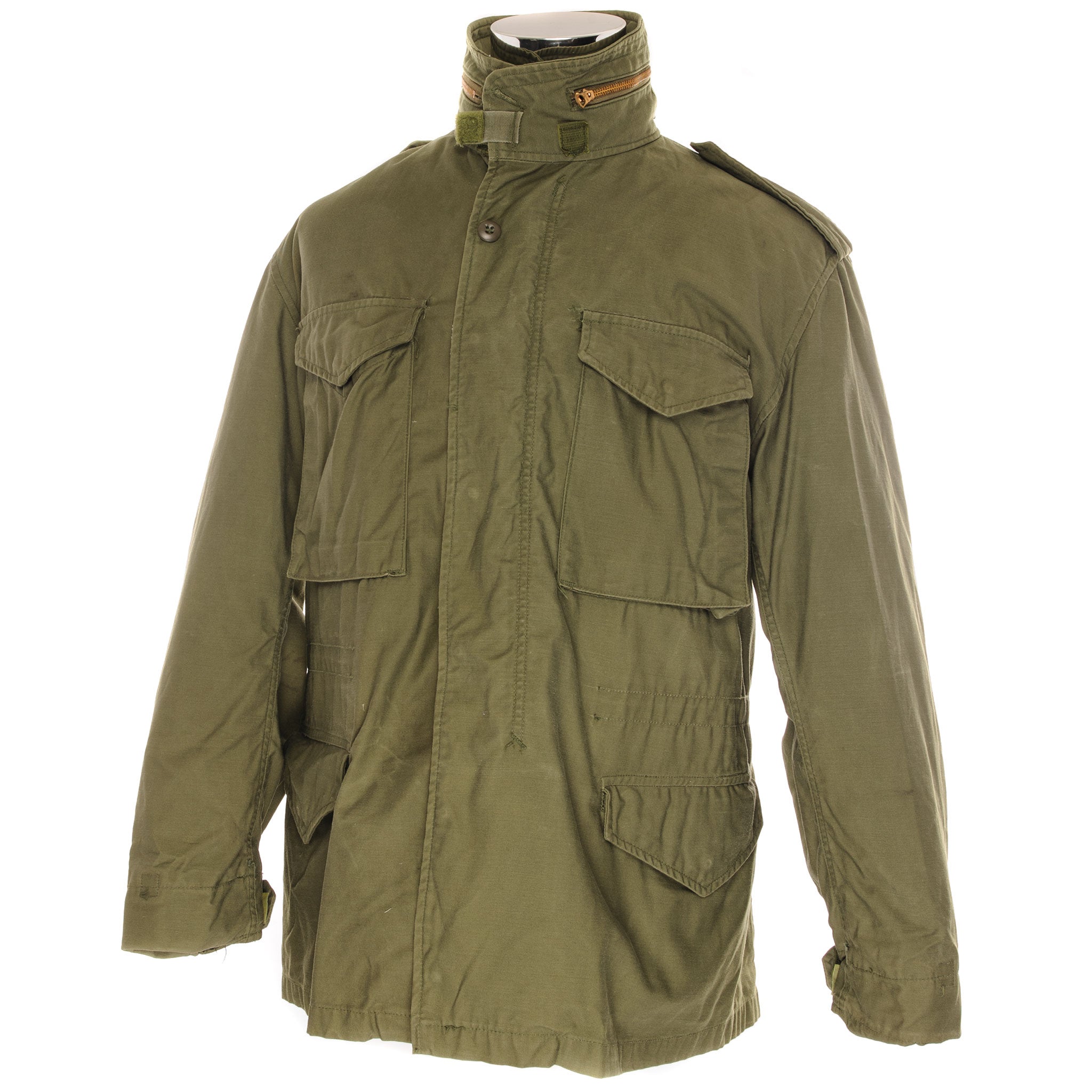 Vintage US Army M-1965 M65 Field Jacket - Medium Regular Size - Authentic 1976 Military Surplus Jacket for Outdoor Adventure, Camping & Vintage Fashion