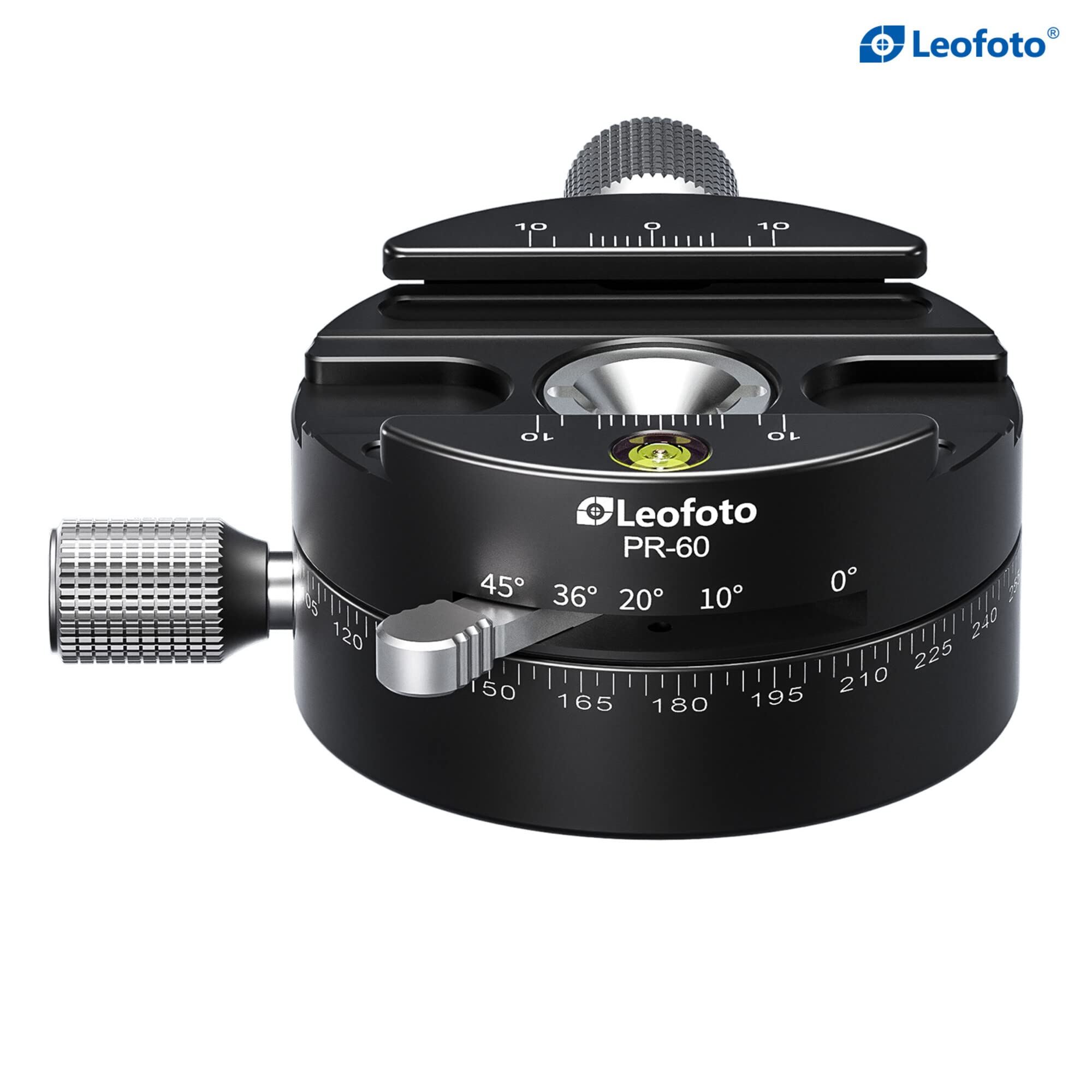 Leofoto LH-40PR Professional Tripod Ball Head with Double Panoramic Plate & Locking Function - Perfect for DSLR Cameras, Landscape Photography and Outdoor Shooting