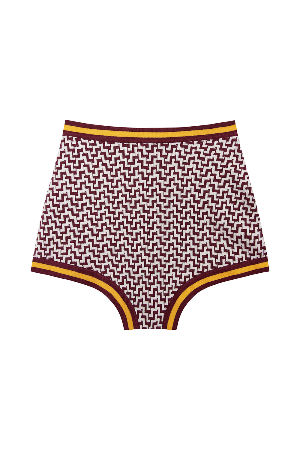 La Plage Shorts for Women - Stylish Red & White Beach Shorts | Perfect for Summer Vacations, Pool Parties & Casual Outings