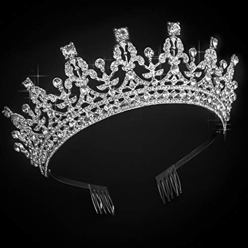 Clear Crystal + Silver Tiara