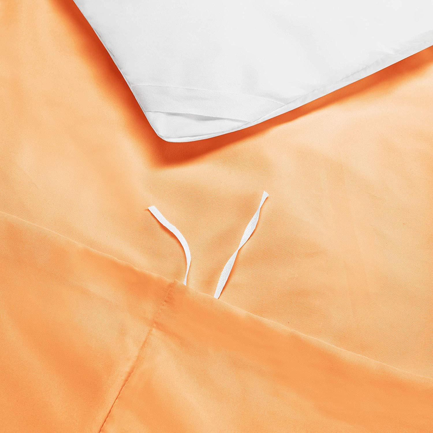 Premium Organic Cotton 2-Piece Bedding Set - 300 GSM, 1100 Thread Count, Full XL Duvet Cover & Comforter (Orange) - Ultra Soft & Breathable for All-Season Comfort - Perfect for Master Bedrooms, Guest Rooms & Cozy Home Decor