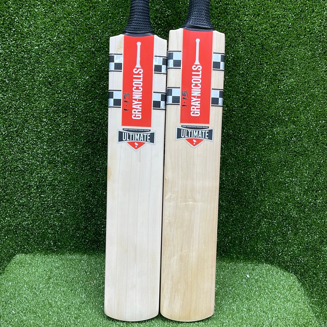 Gray Nicolls Ultimate Junior/Youth English Willow Cricket Bat - Lightweight & Durable for Training & Matches - Perfect for Young Cricket Players